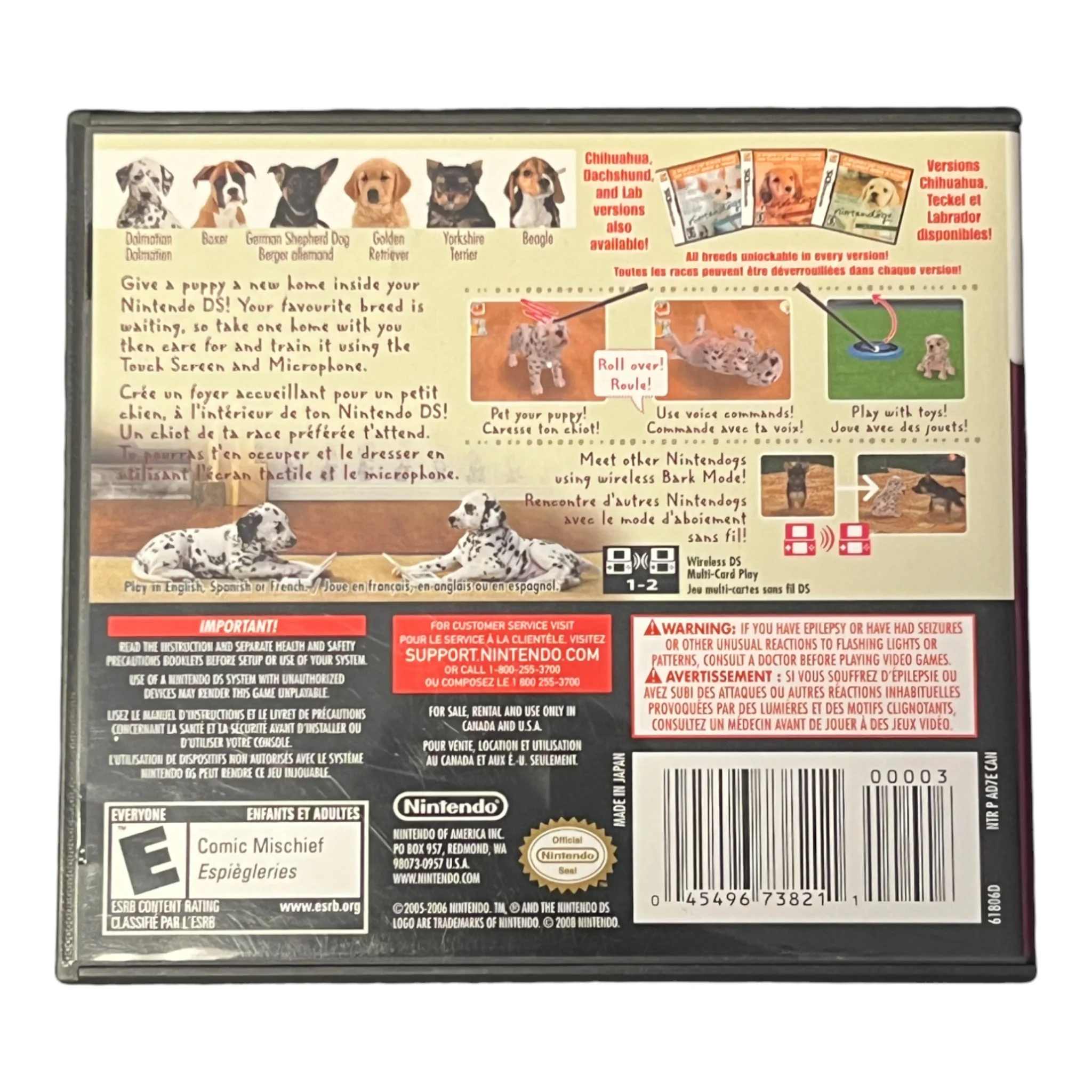 Nintendogs Dalmatian and Friends (DS) - Image 2