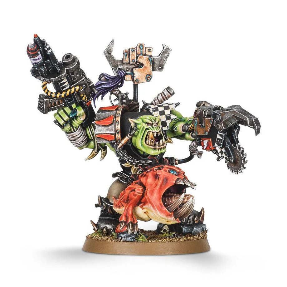 Orks: Ork Warboss with Attack Squig (GW Online Model) - Image 2