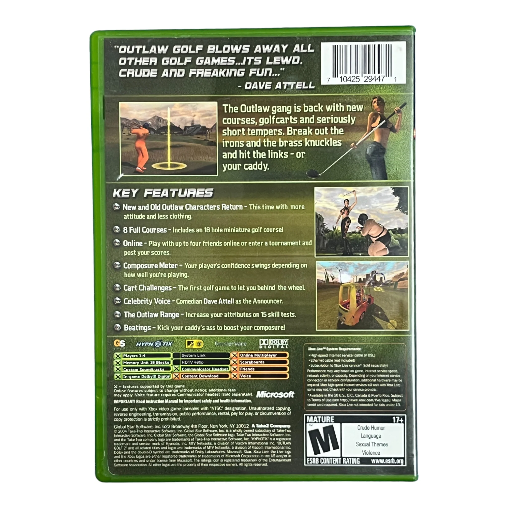 Outlaw Golf 2 (Xbox) - Image 2