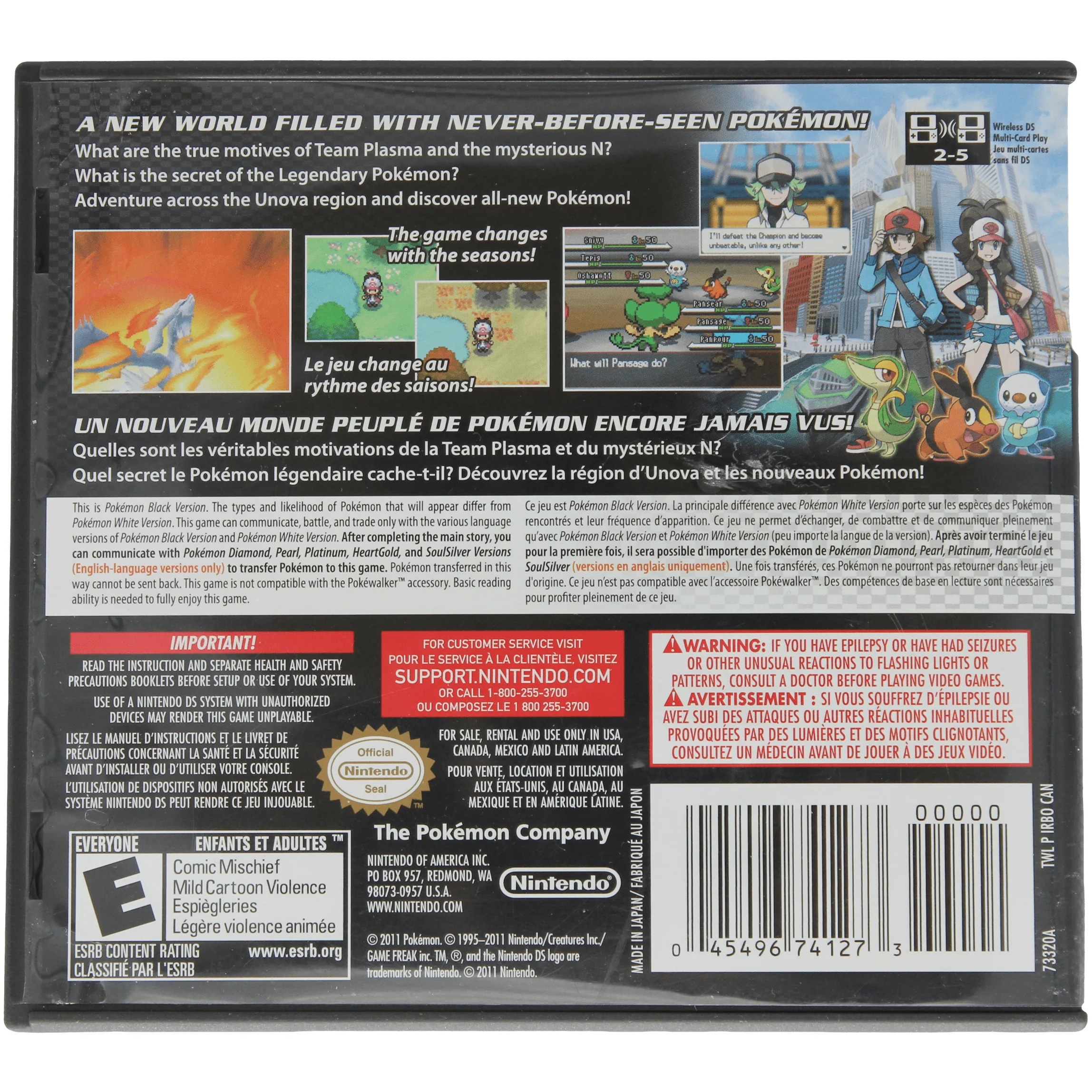 Pokémon: Black Version (DS) - Image 2