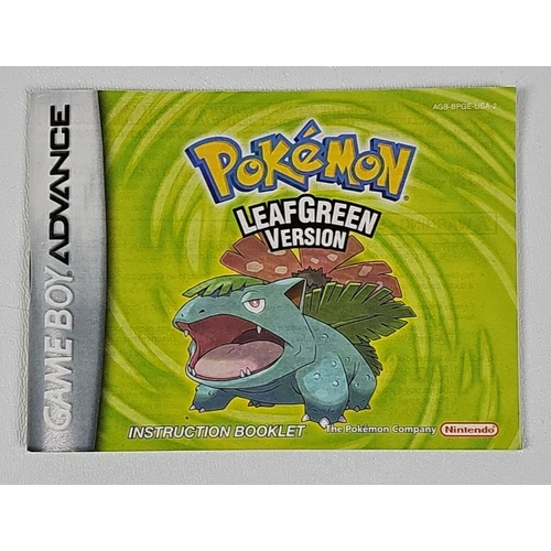 Pokémon: Leaf Green Version (GBA) - Image 5