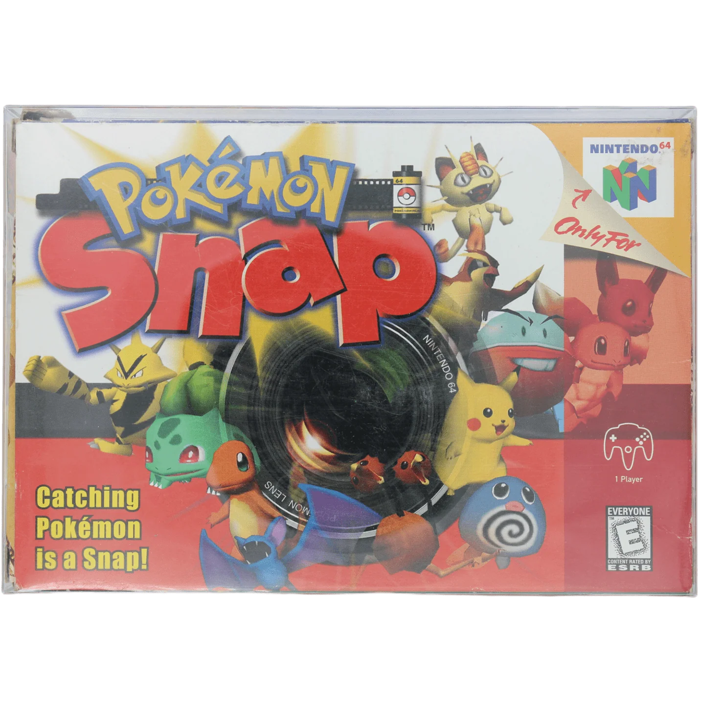 Pokémon: Snap + Box + Manual + Clear Case
