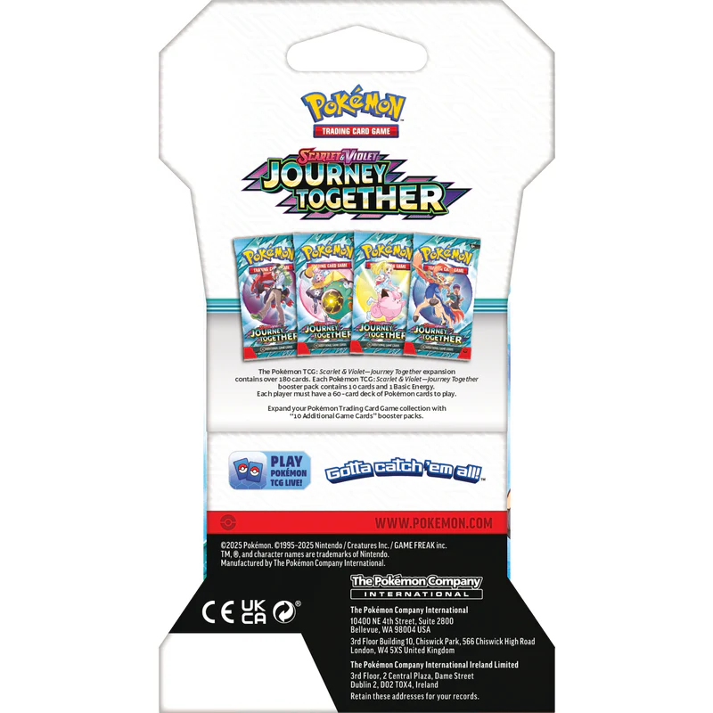 Pokemon TCG: Scarlet & Violet Journey Together Booster Pack - Image 2