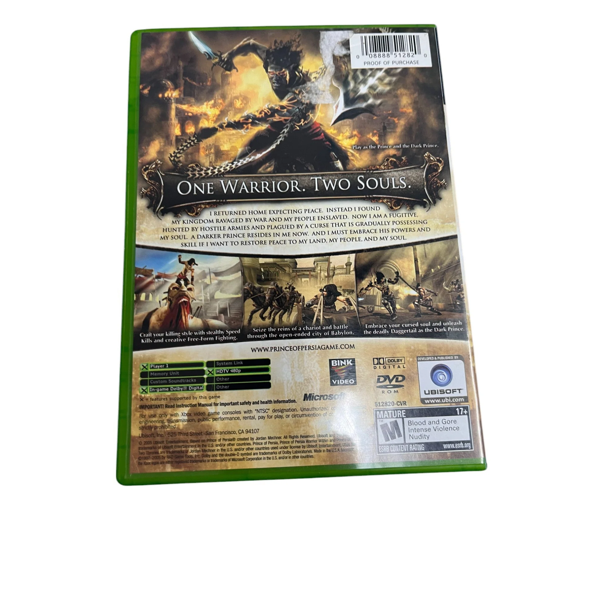 Prince Of Persia: The Two Thrones (Xbox) - Image 4