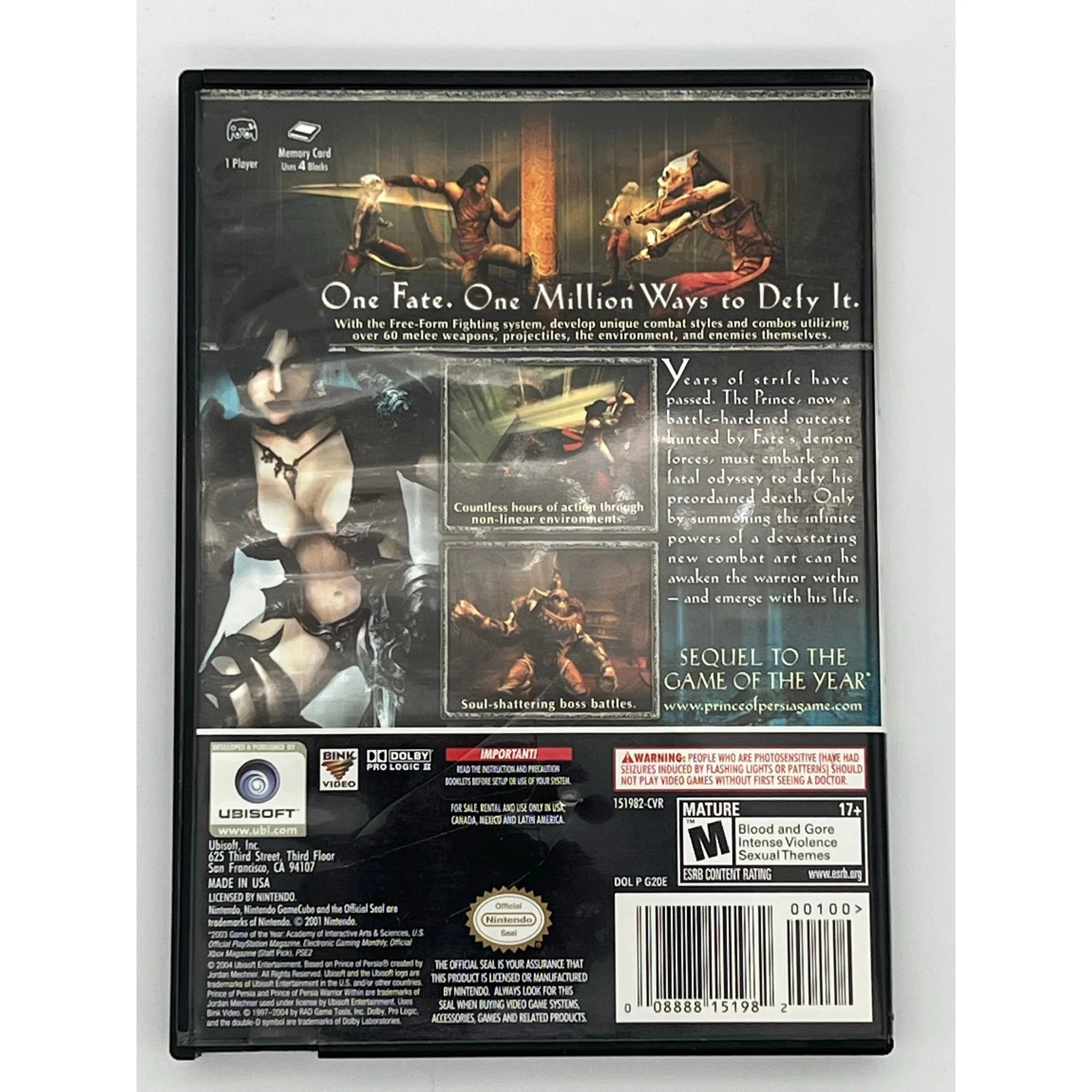 Prince Of Persia: Warrior Within (GC) - Image 3