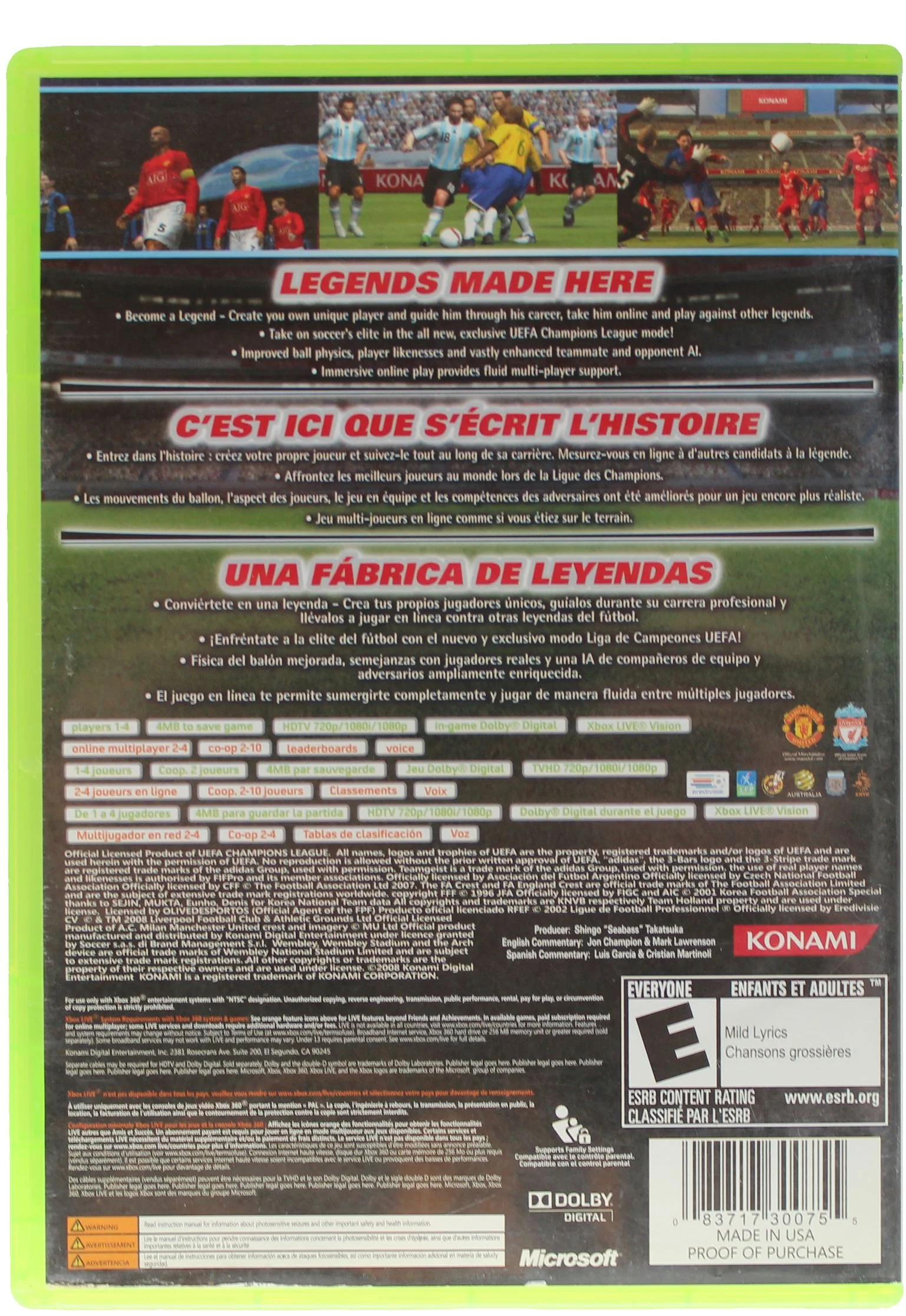 Pro Evolution Soccer 2009 - Image 2