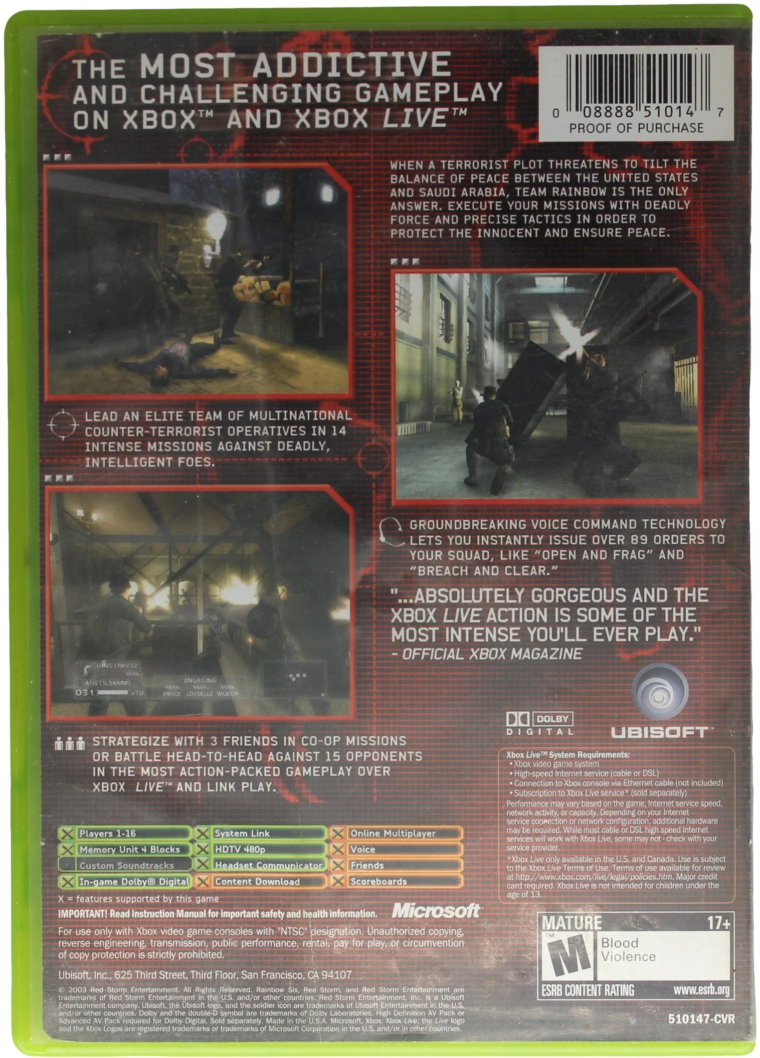 Rainbow Six 3 (Xbox 360) - Image 2