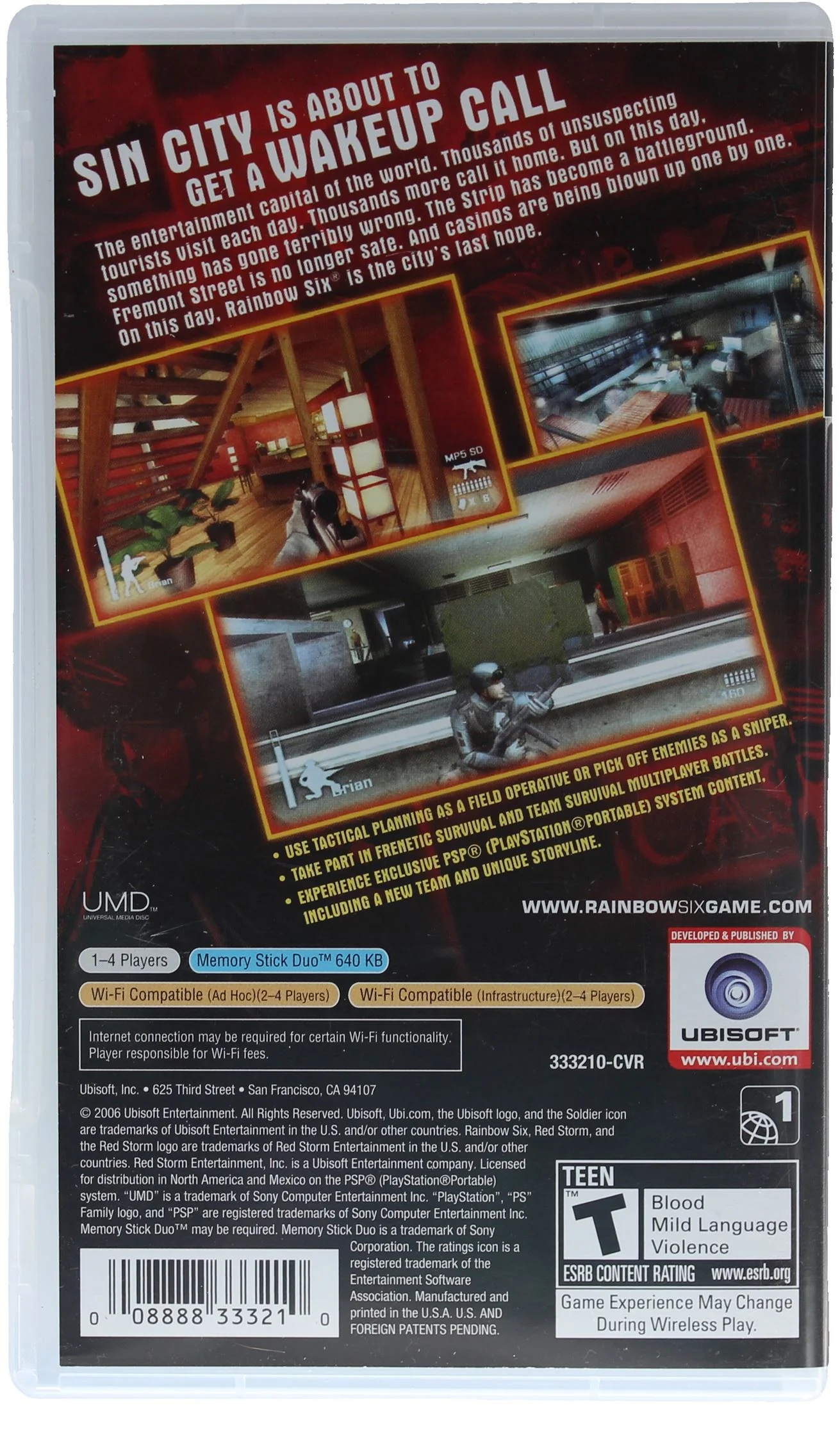 Rainbow Six: Vegas (PSP) - Image 2