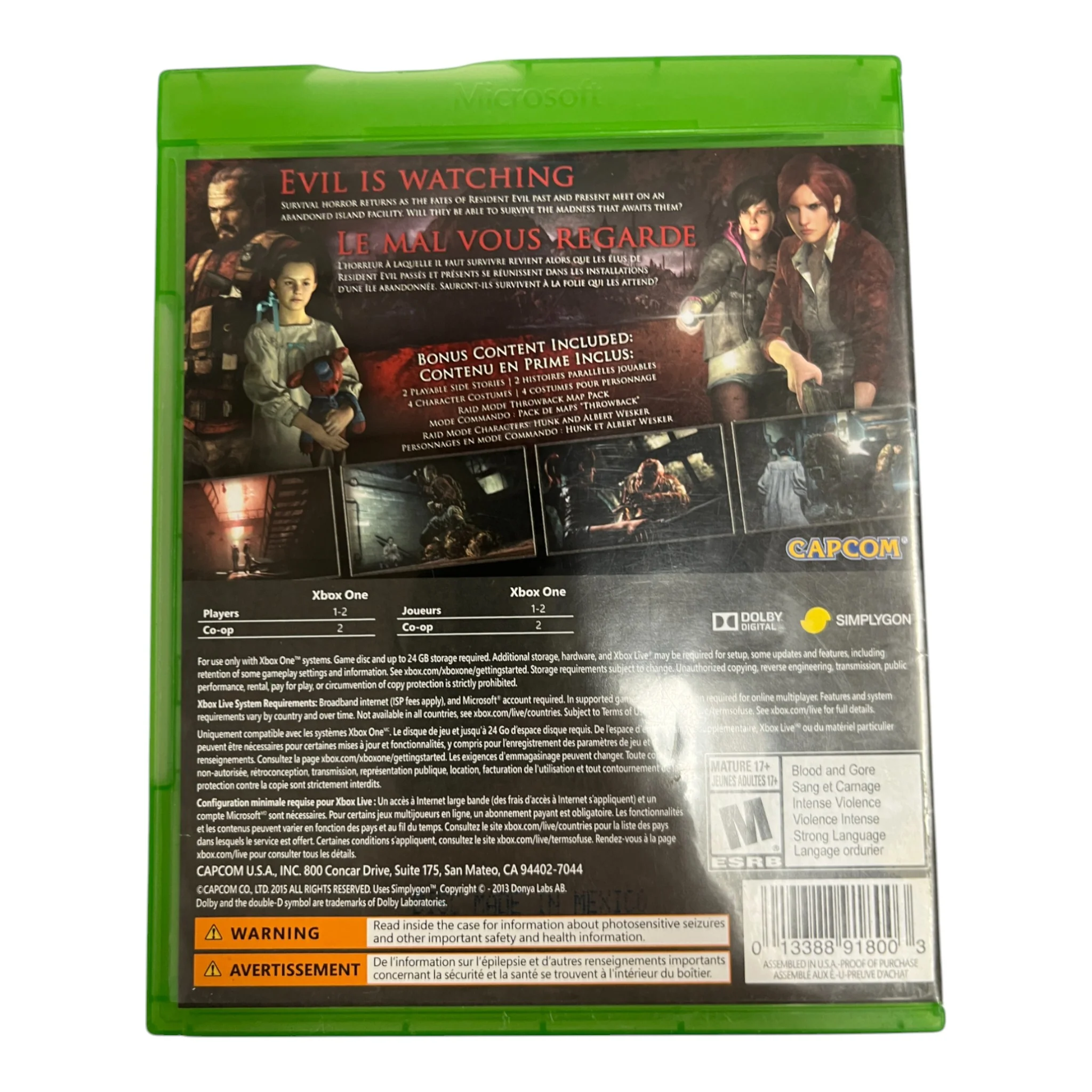 Resident Evil Revelations 2 (Xbox One) - Image 2