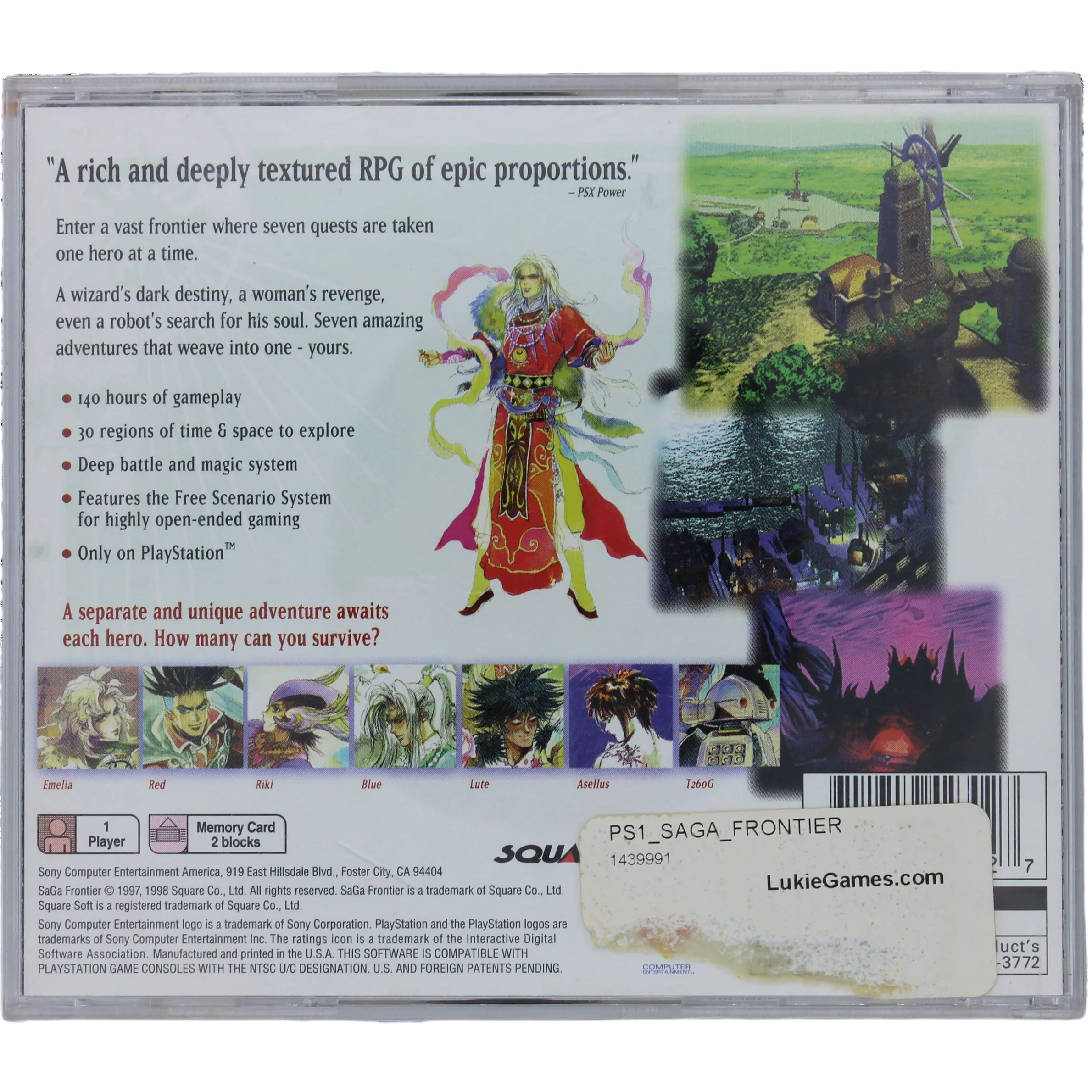 SaGa Frontier (PS1) - Image 5