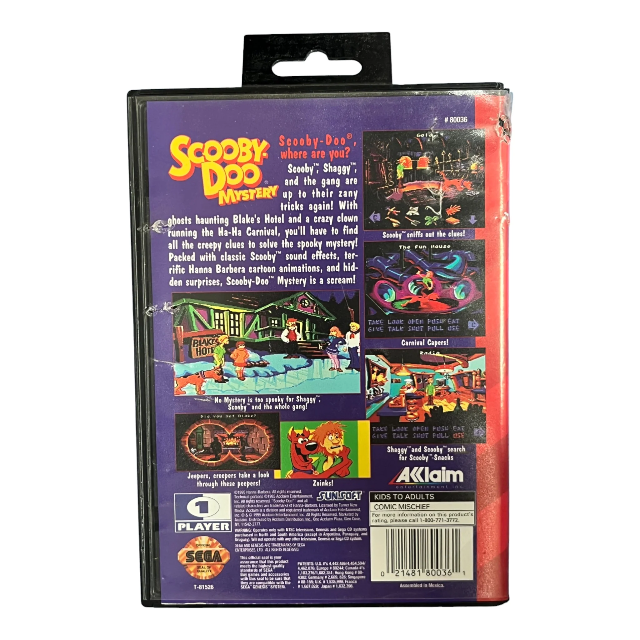 Scooby-Doo Mystery (Sega Genesis) - Image 3