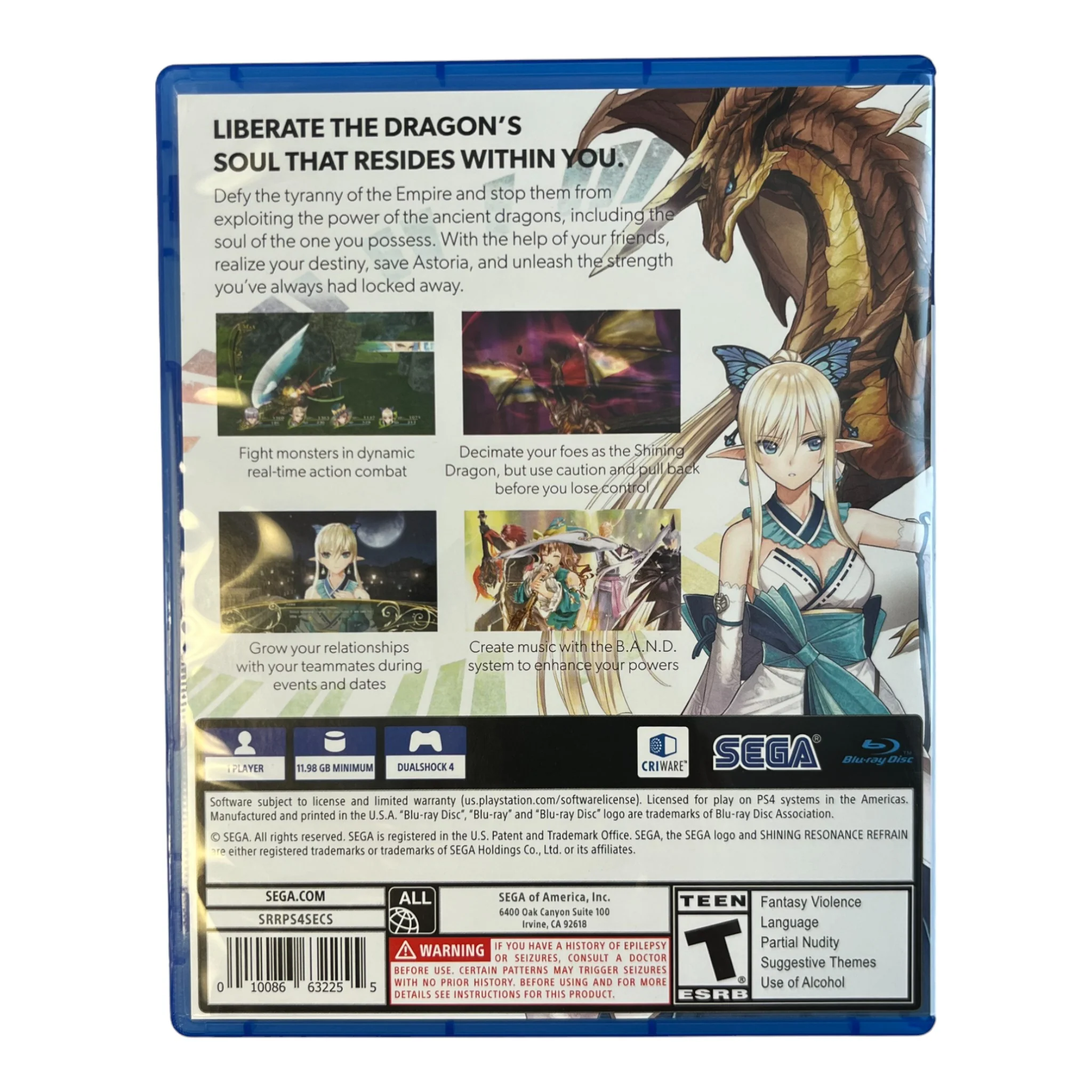 Shining Resonance: Refrain [Draconic Launch Edition] (PS4) - Image 4