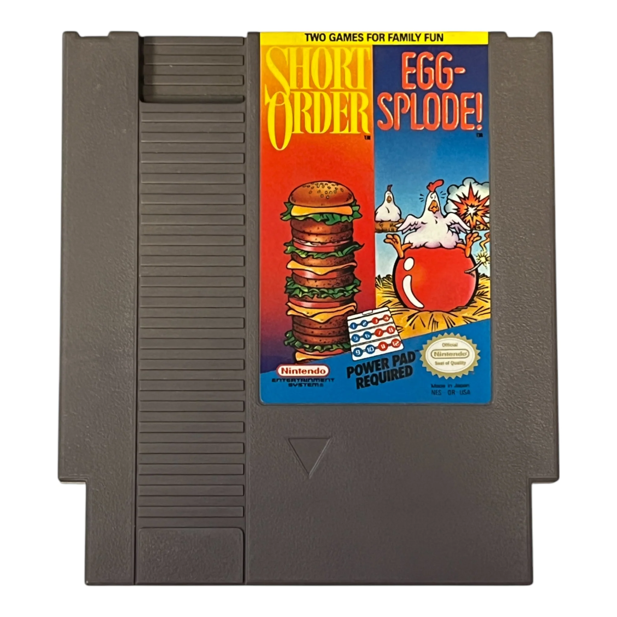 Short Order/Eggsplode (NES)