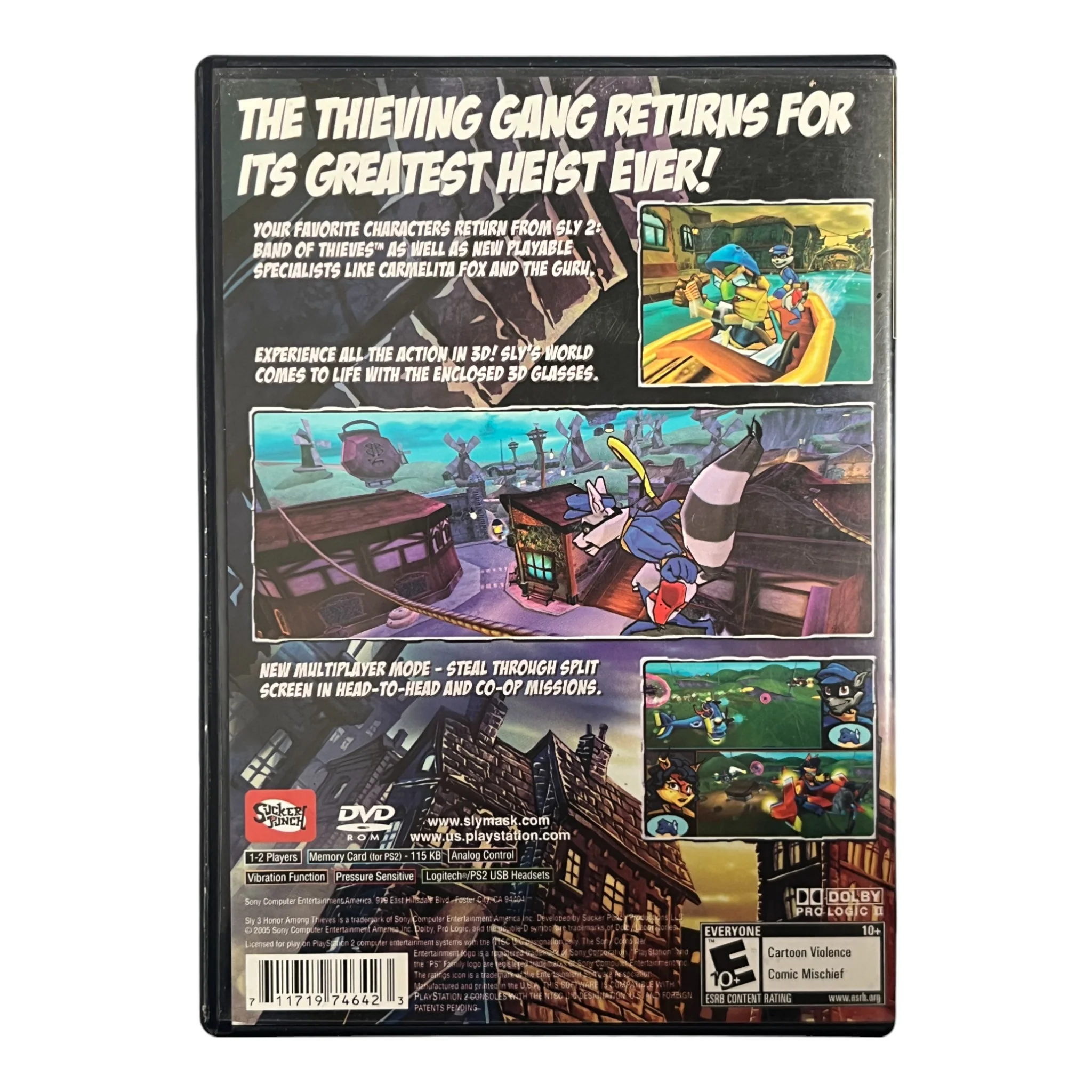 Sly 3 Honor Among Thieves (PS2) - Image 2