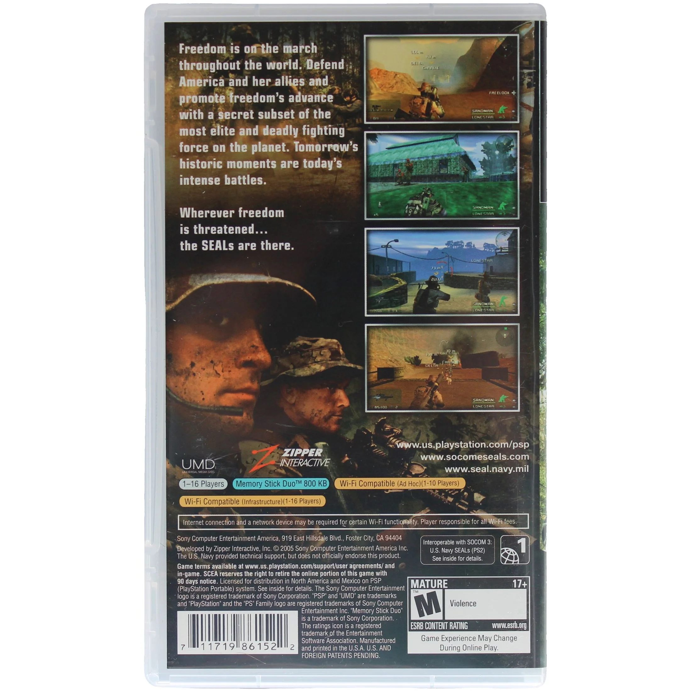 SOCOM U.S. Navy SEALs: Fireteam Bravo (PSP) - Image 3