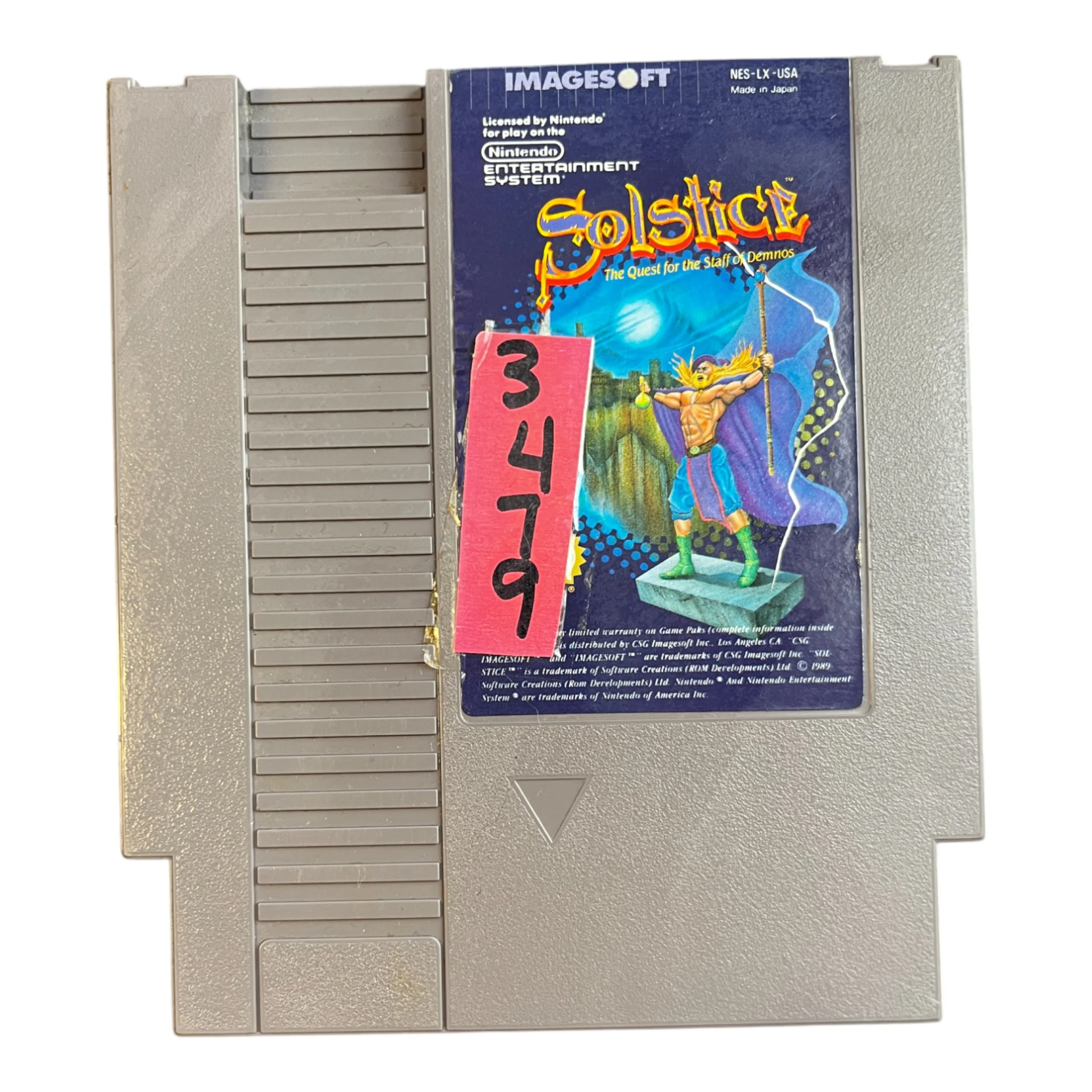 Solstice: The Quest For The Staff Of Demnos (NES) - Image 2