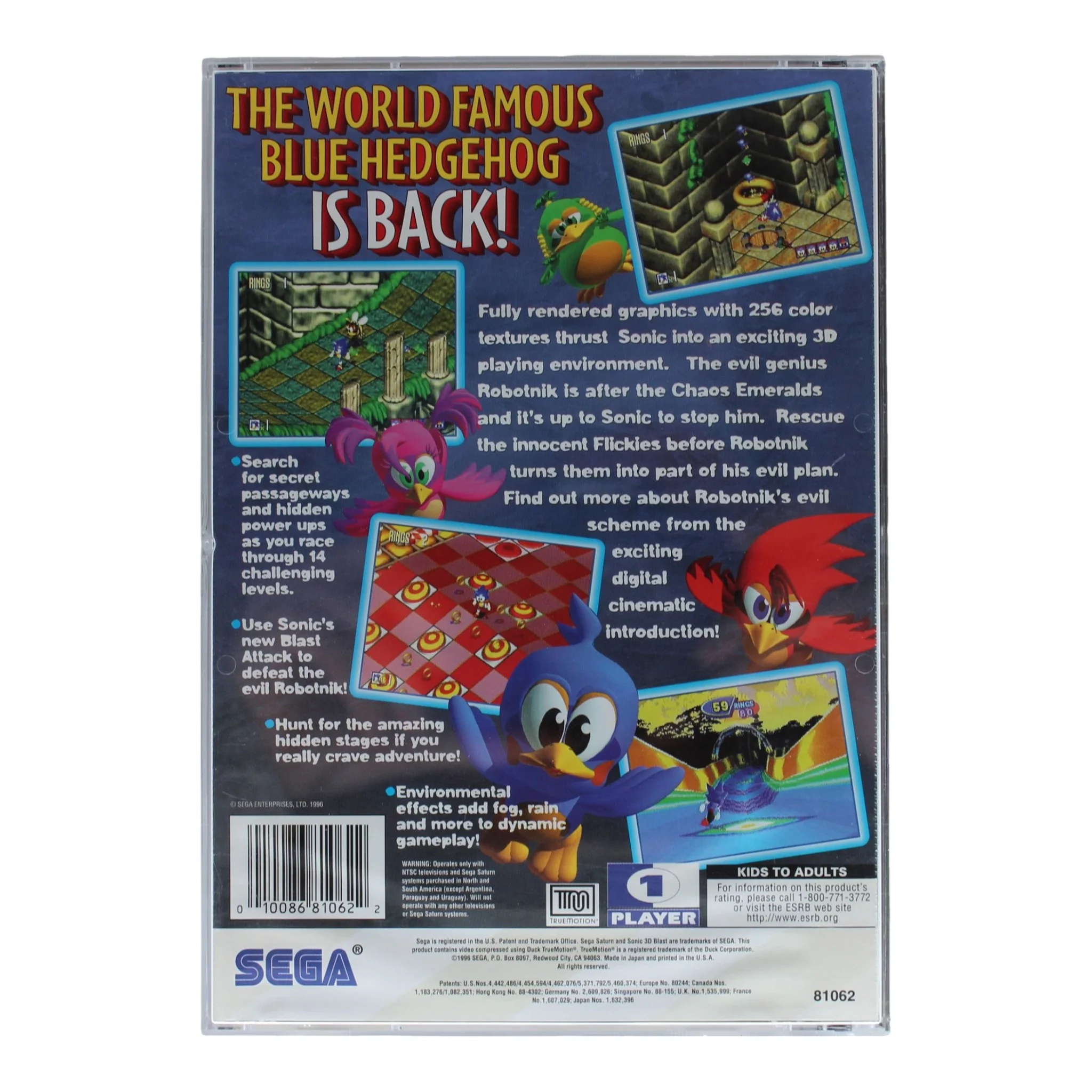 Sonic: 3D Blast (Sega Saturn) - Image 2