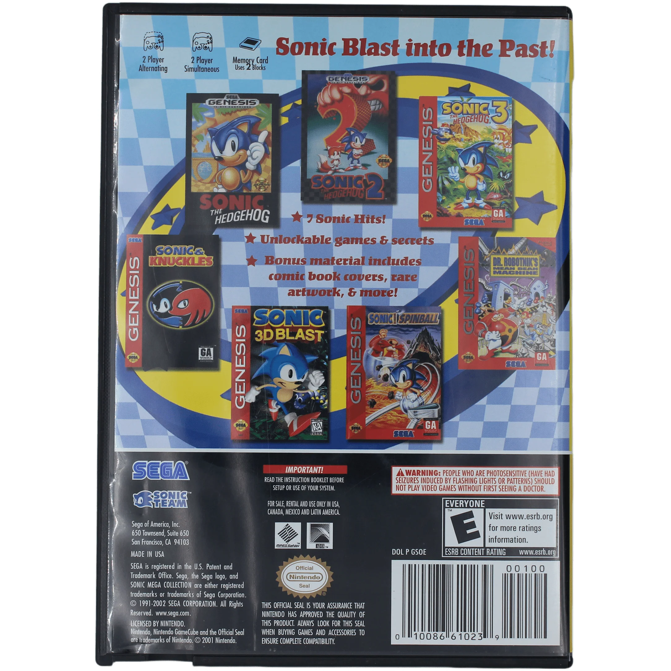 Sonic: Mega Collection (GC) - Image 5