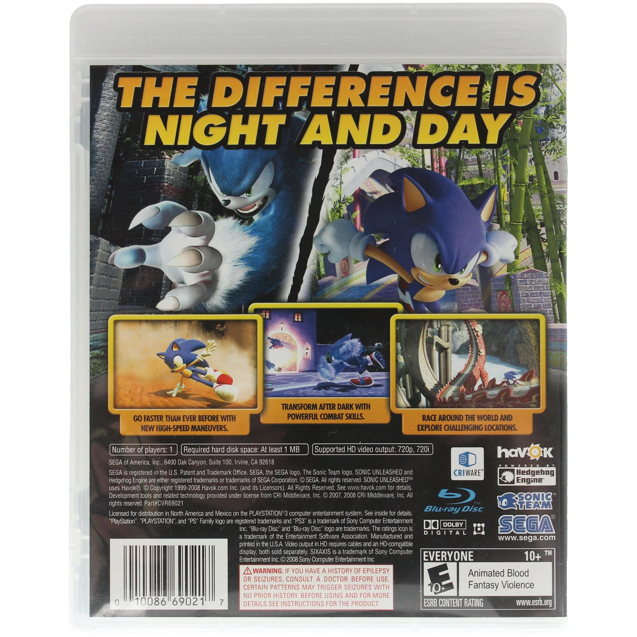 Sonic: Unleashed (PS3) - Image 2