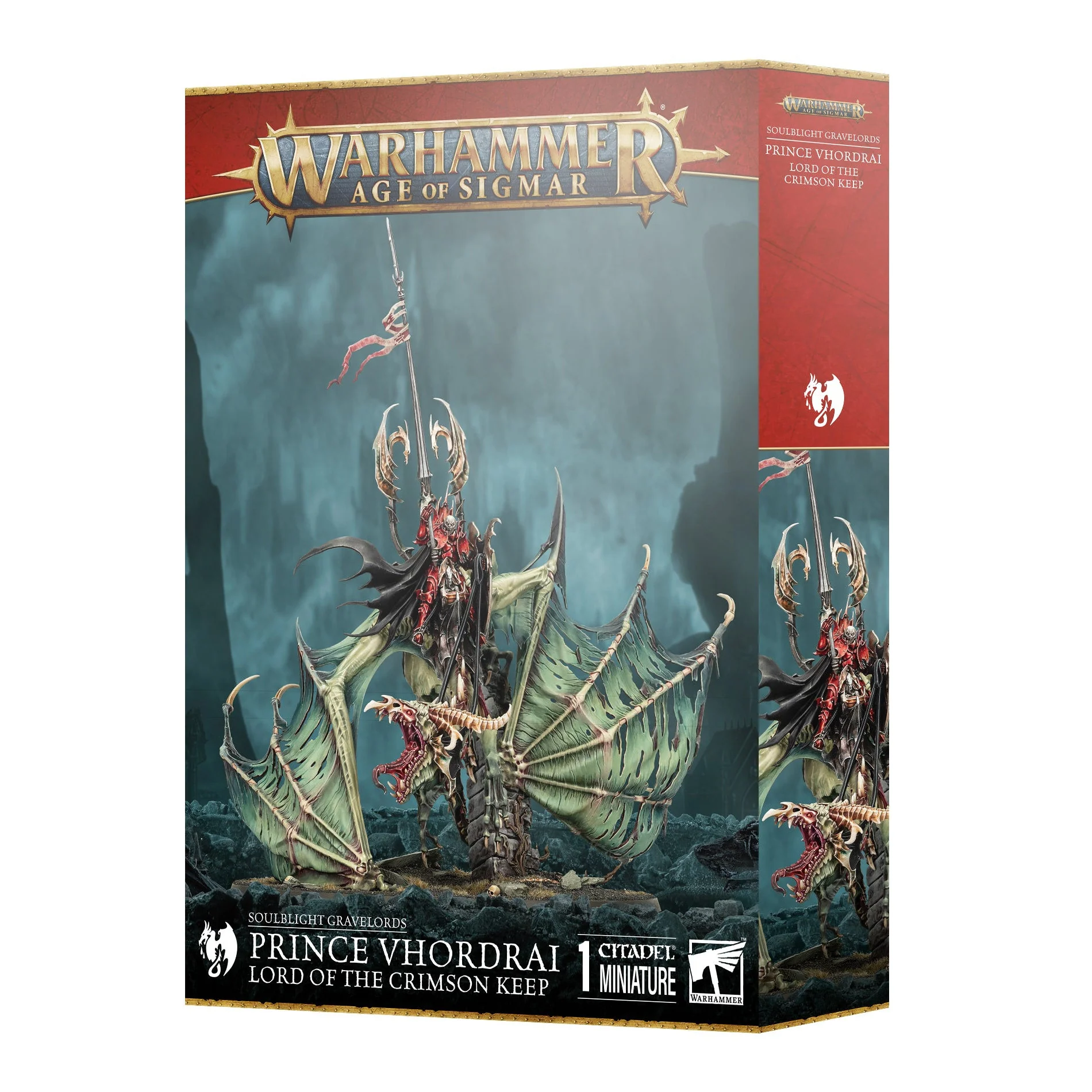 Soulblight Gravelords: Prince Vhordrai Lord of the Crimson Keep - Image 2