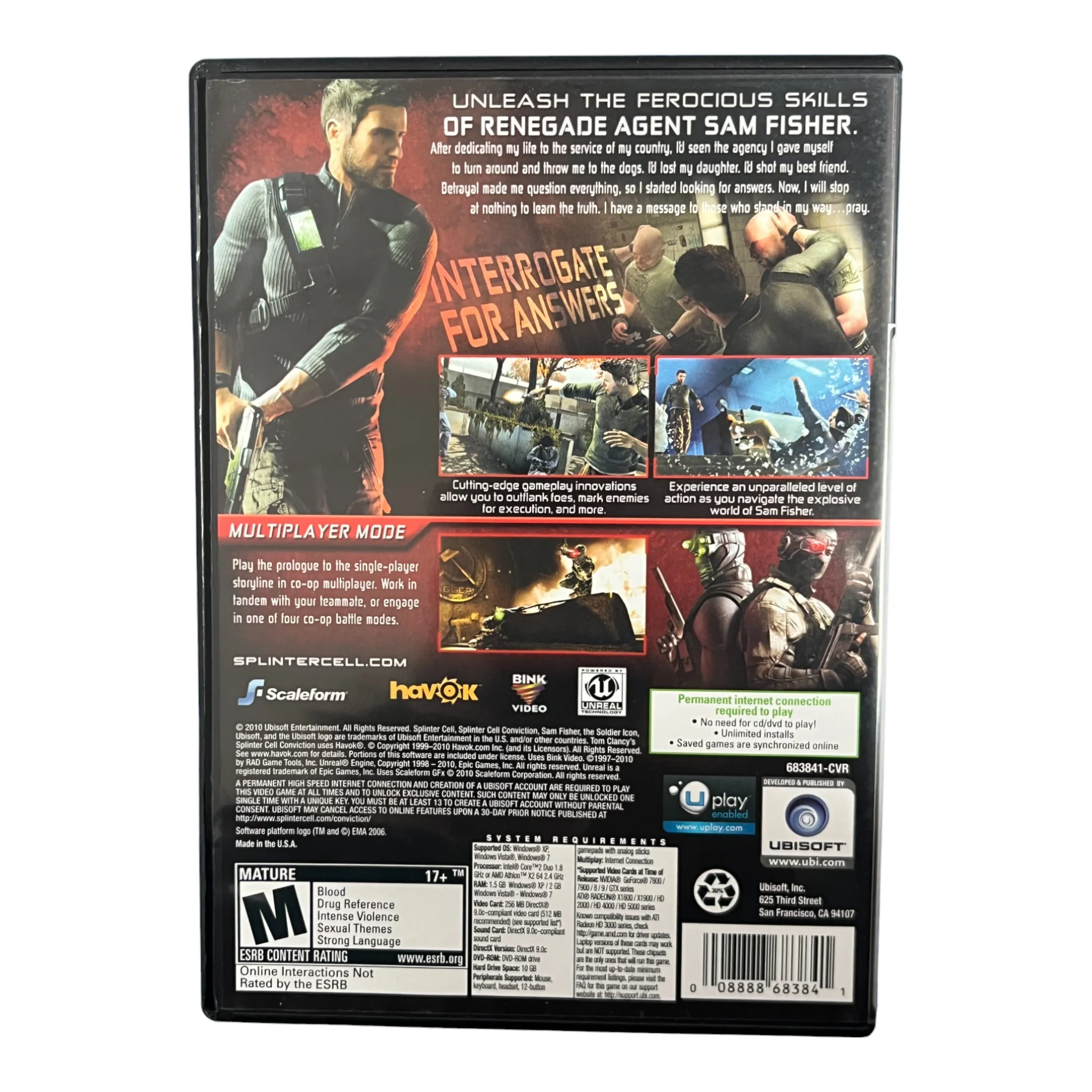 Splinter Cell: Conviction [Tom Clancy's] (PC) - Image 2