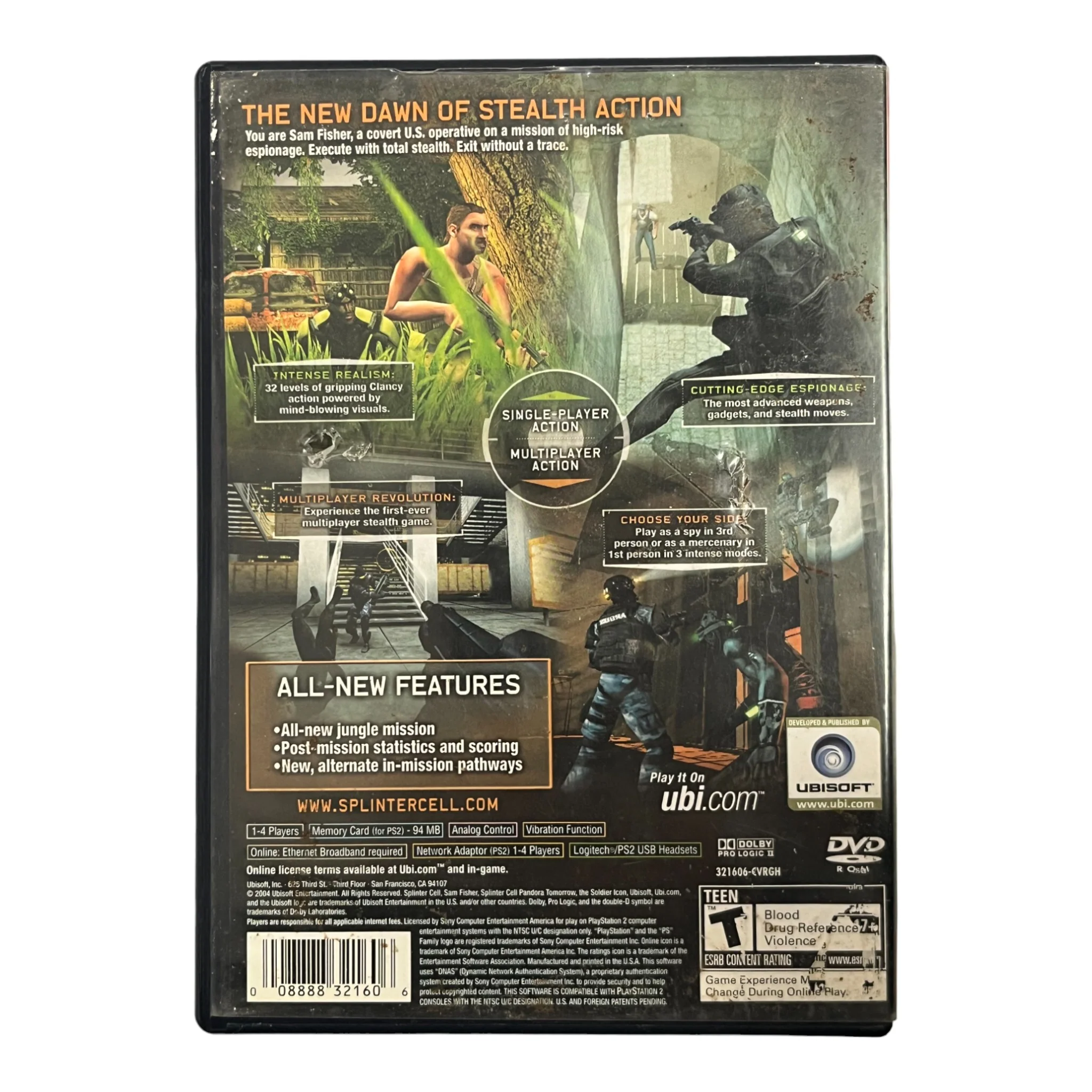 Splinter Cell Pandora Tomorrow [Greatest Hits] (PS2) - Image 2