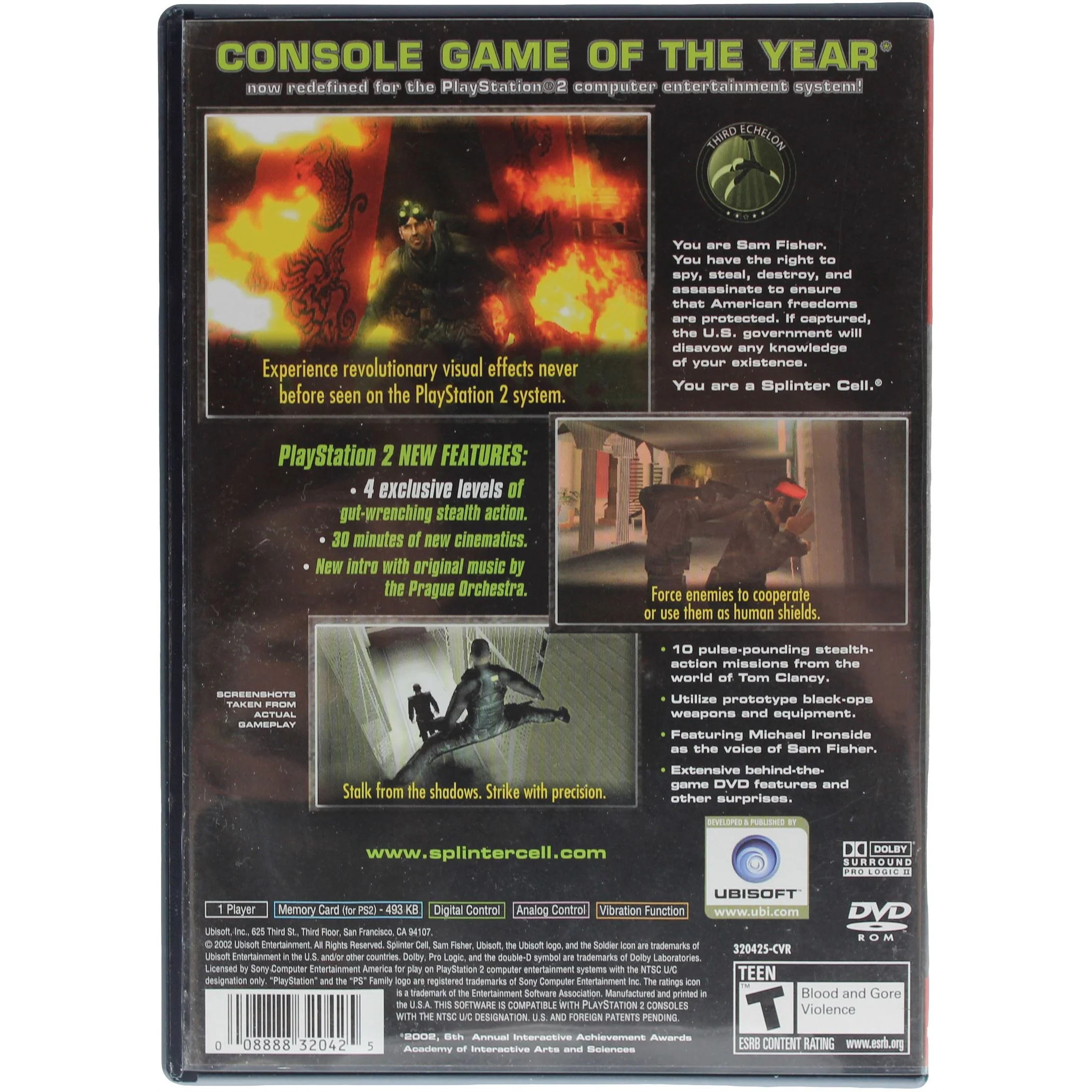 Splinter Cell: Stealth Action Redefined (PS2) - Image 5