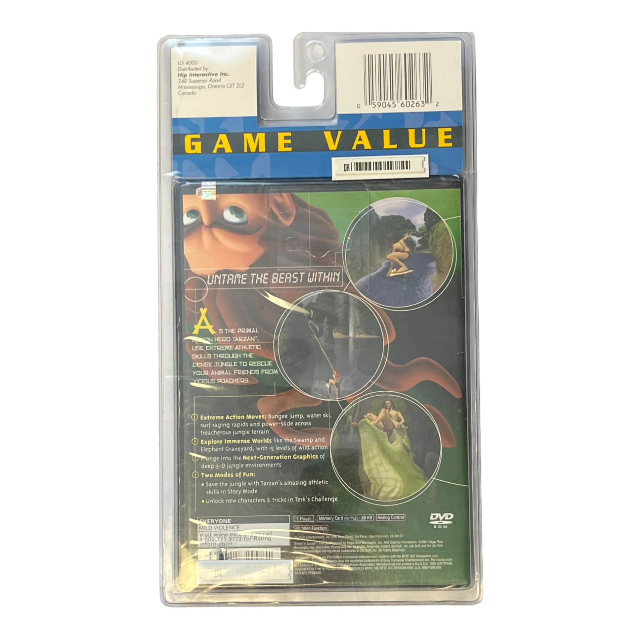 Tarzan Untamed -Sealed (PS2) - Image 2
