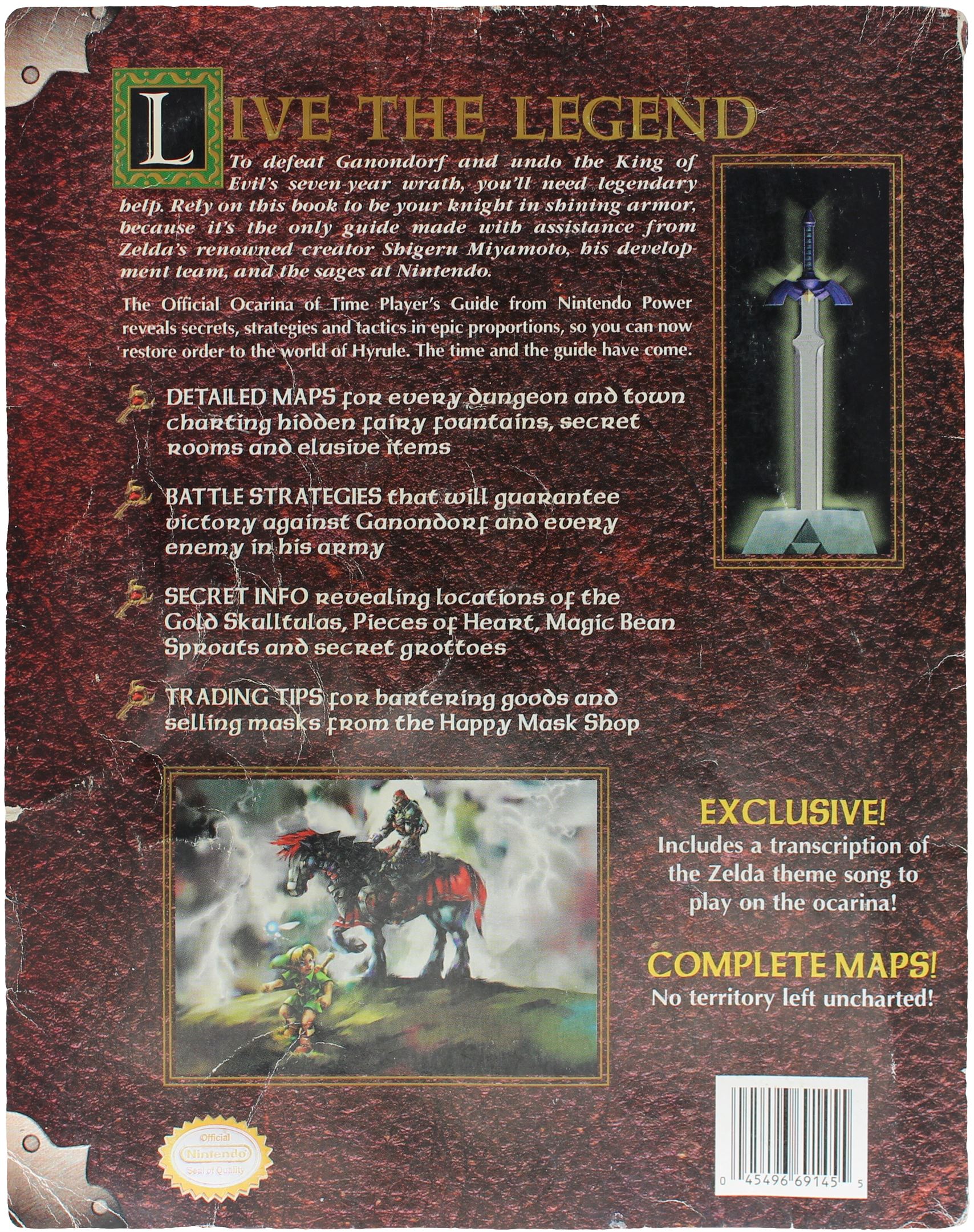 The Legend Of Zelda: Ocarina Of Time - Official Player's Guide (N64) - Image 2