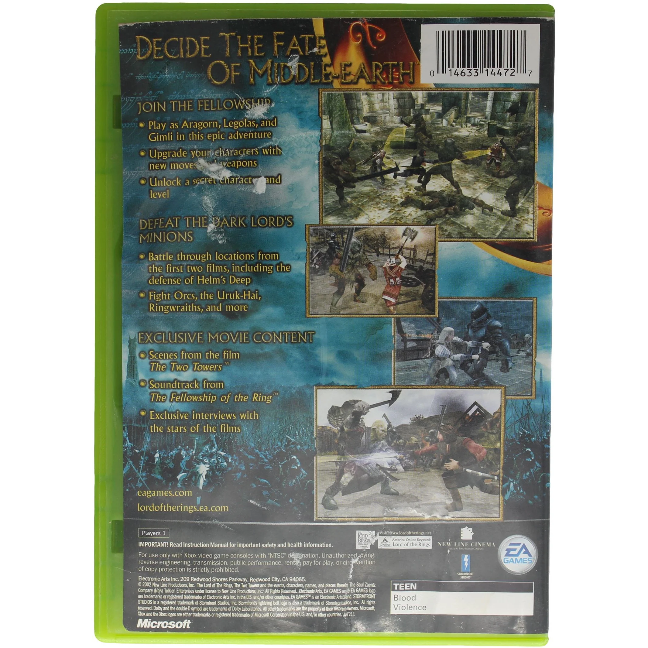 The Lord of The Rings: The Two Towers (Xbox) - Image 11
