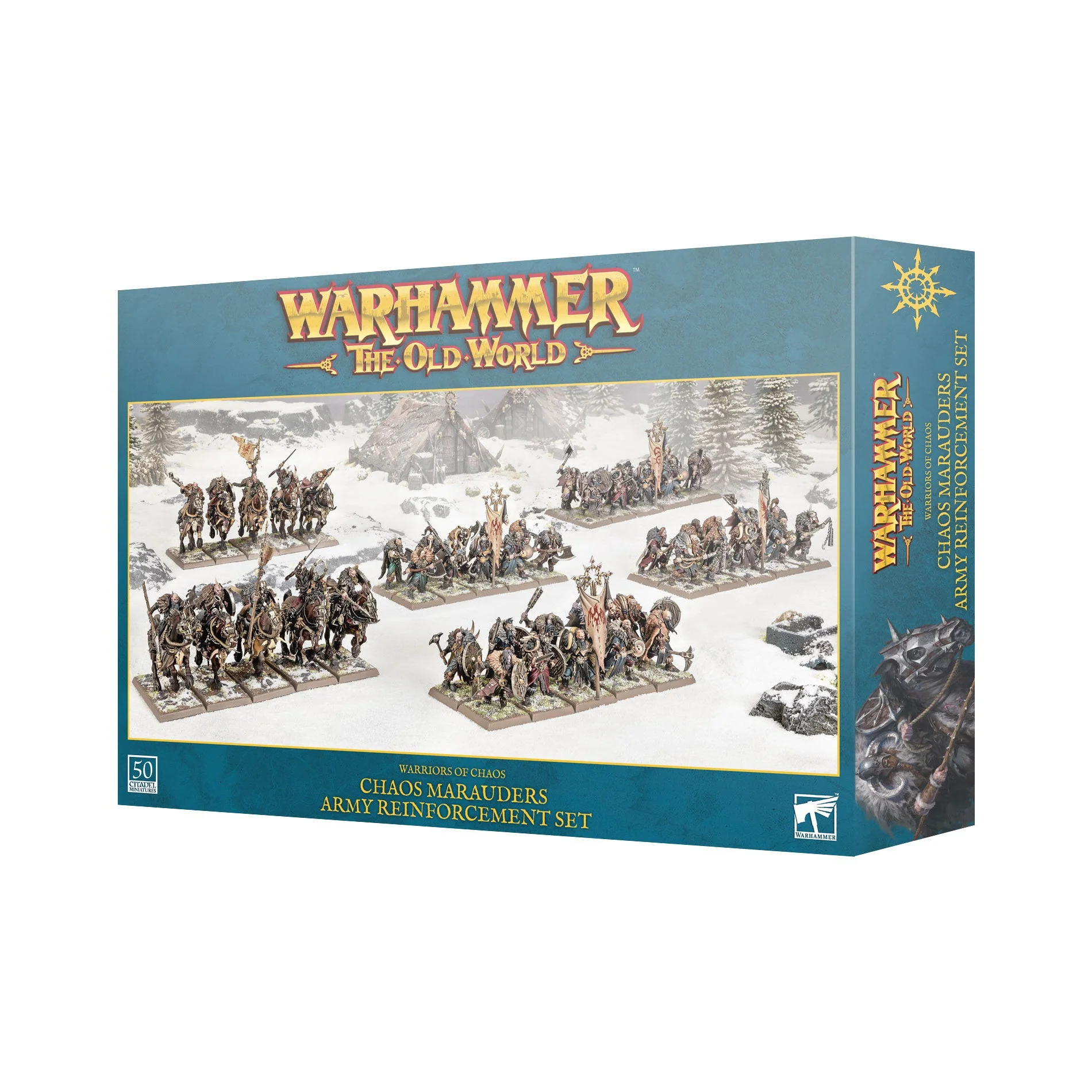 The Old World Warriors of Chaos: Chaos Marauders Army Reinforcement