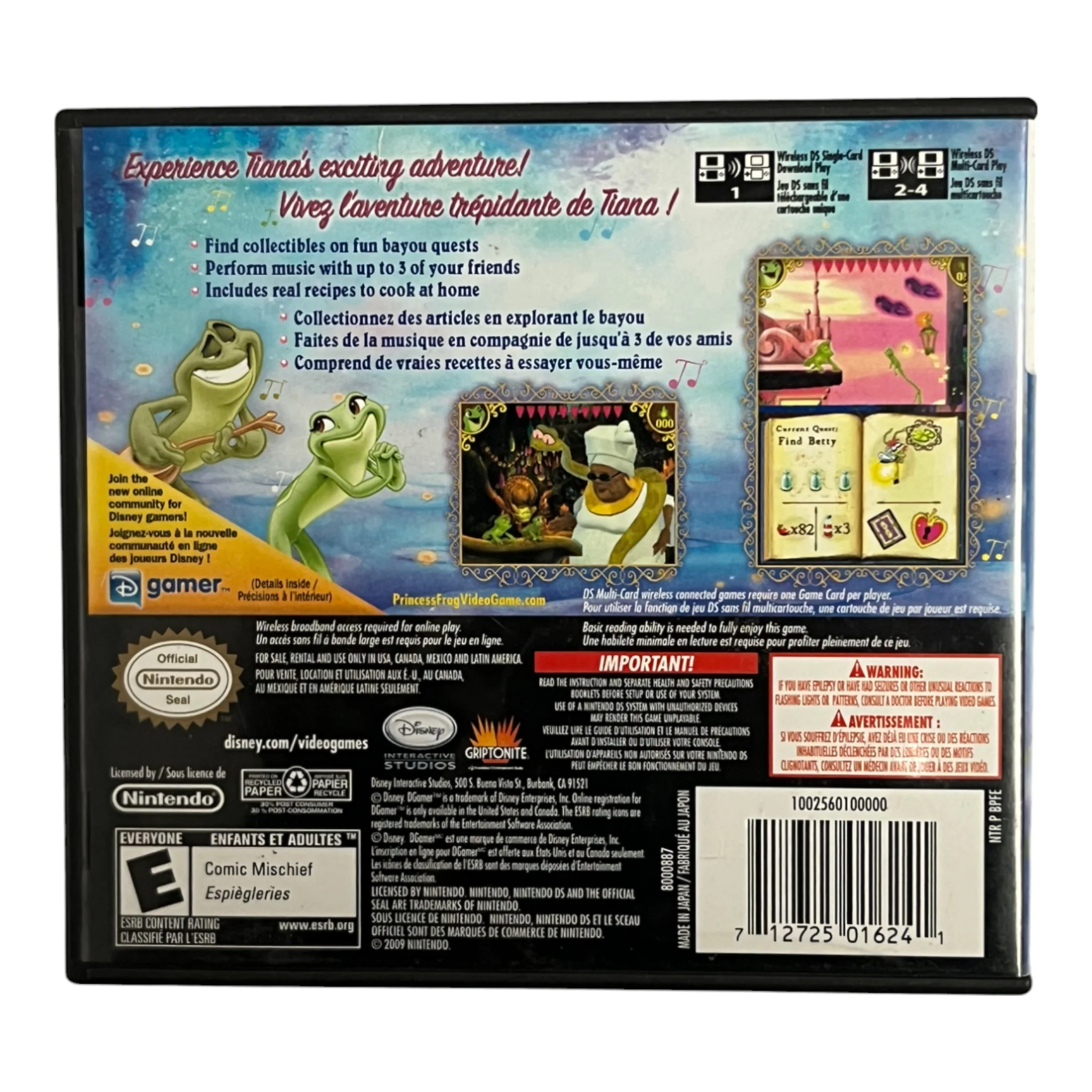 The Princess And The Frog (Nintendo DS) - Image 2