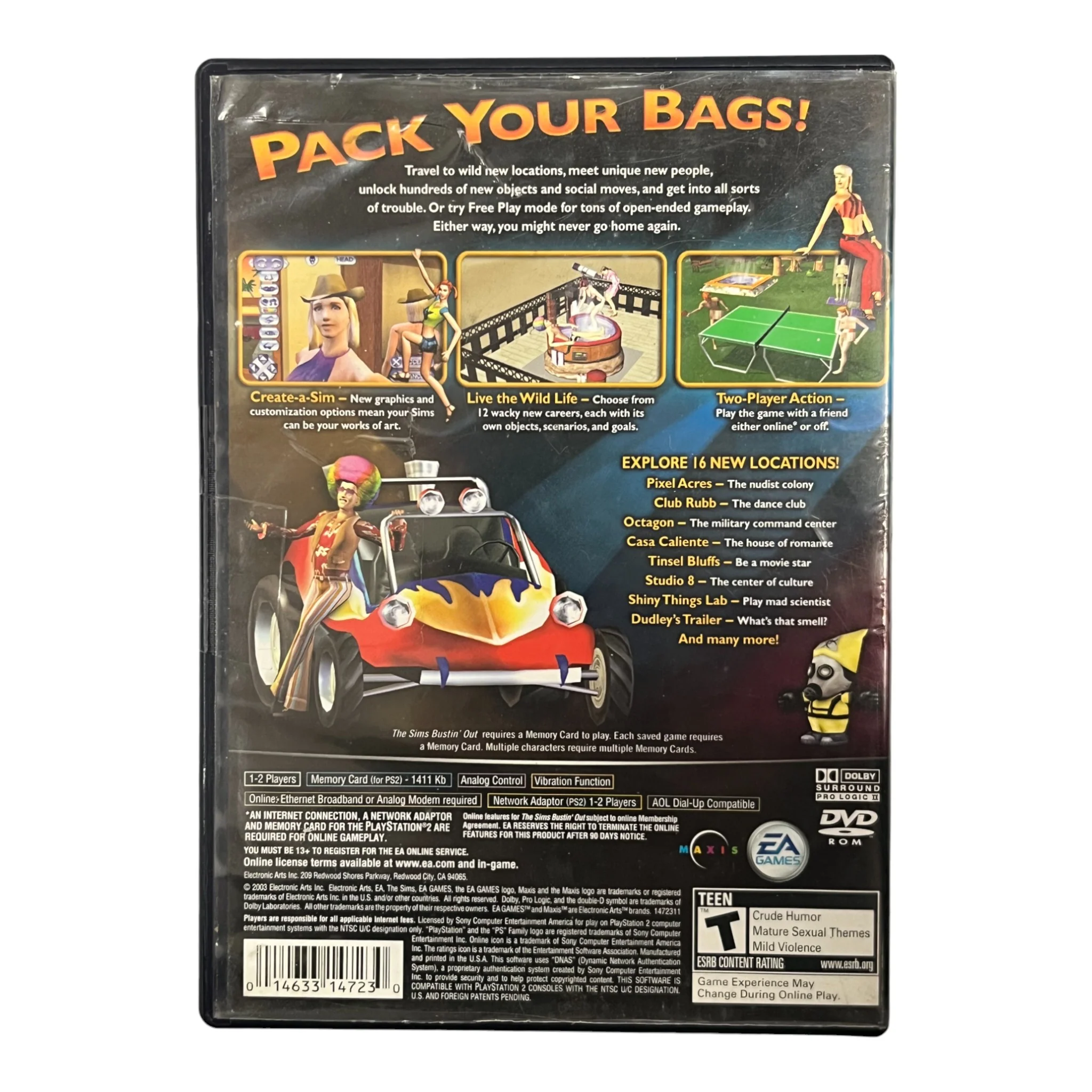 The Sims Bustin Out (PS2) - Image 2