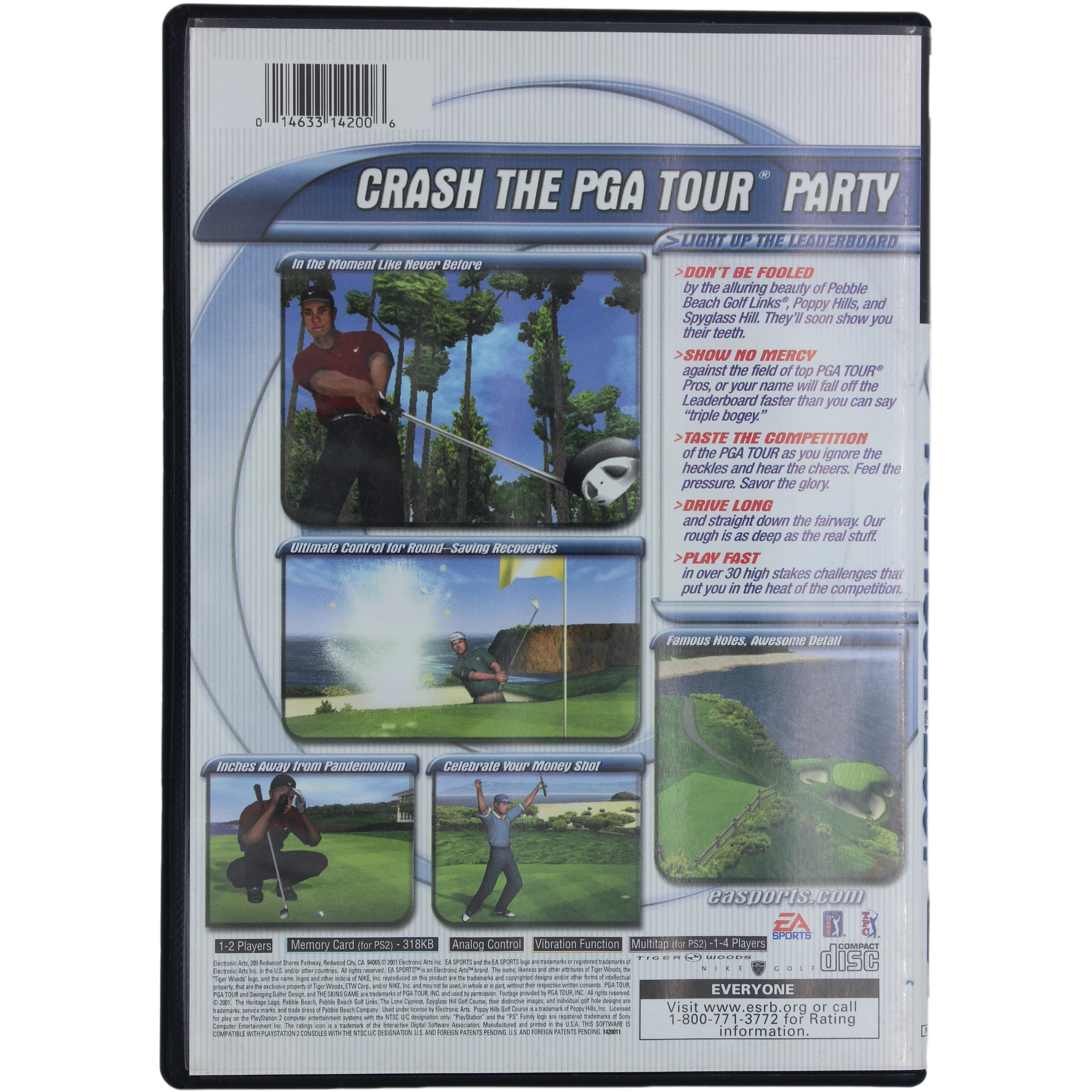 Tiger Woods PGA Tour 2001 (PS2) - Image 3