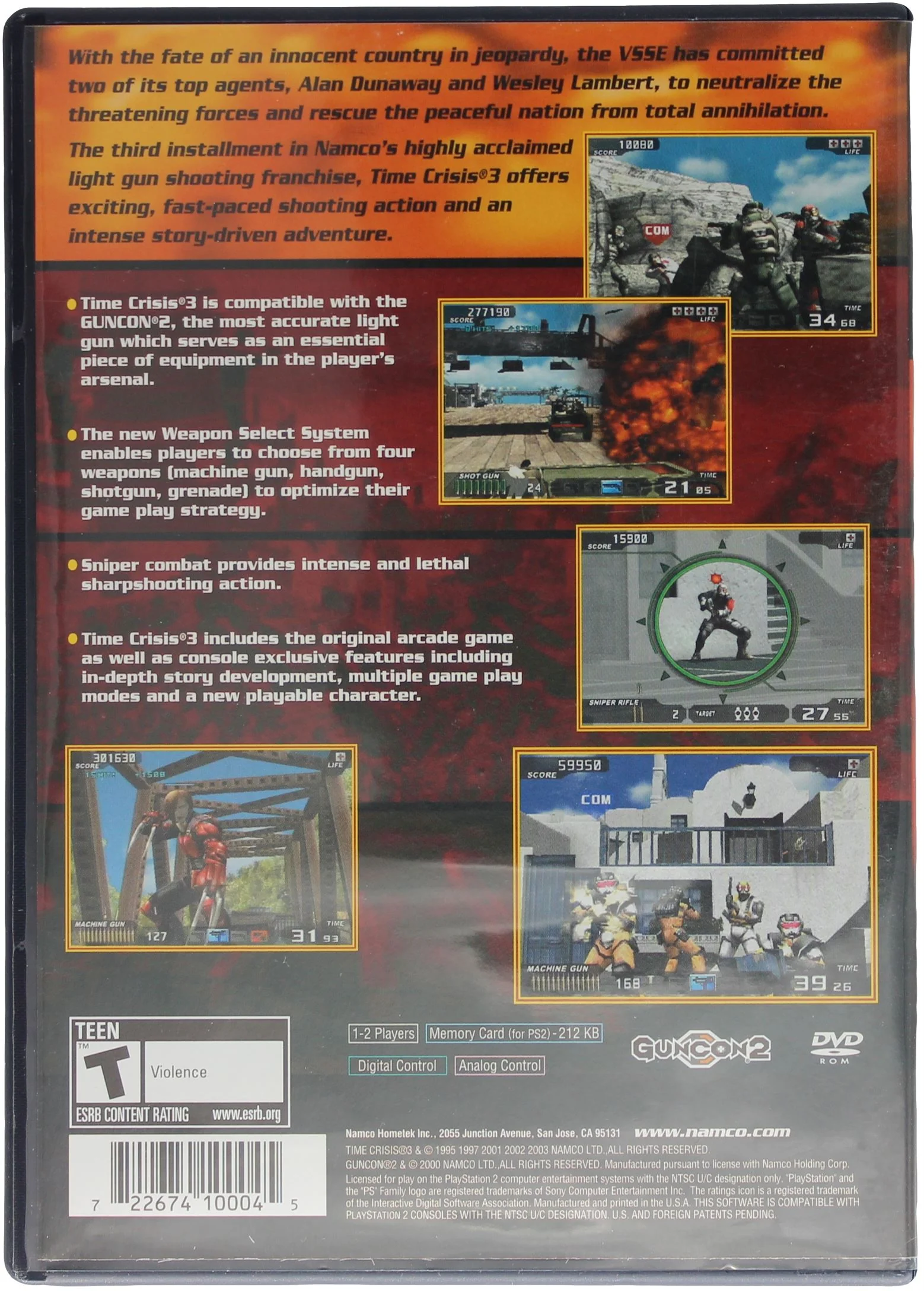 Time Crisis 3 [Big Box] + Guncon2 - Image 6