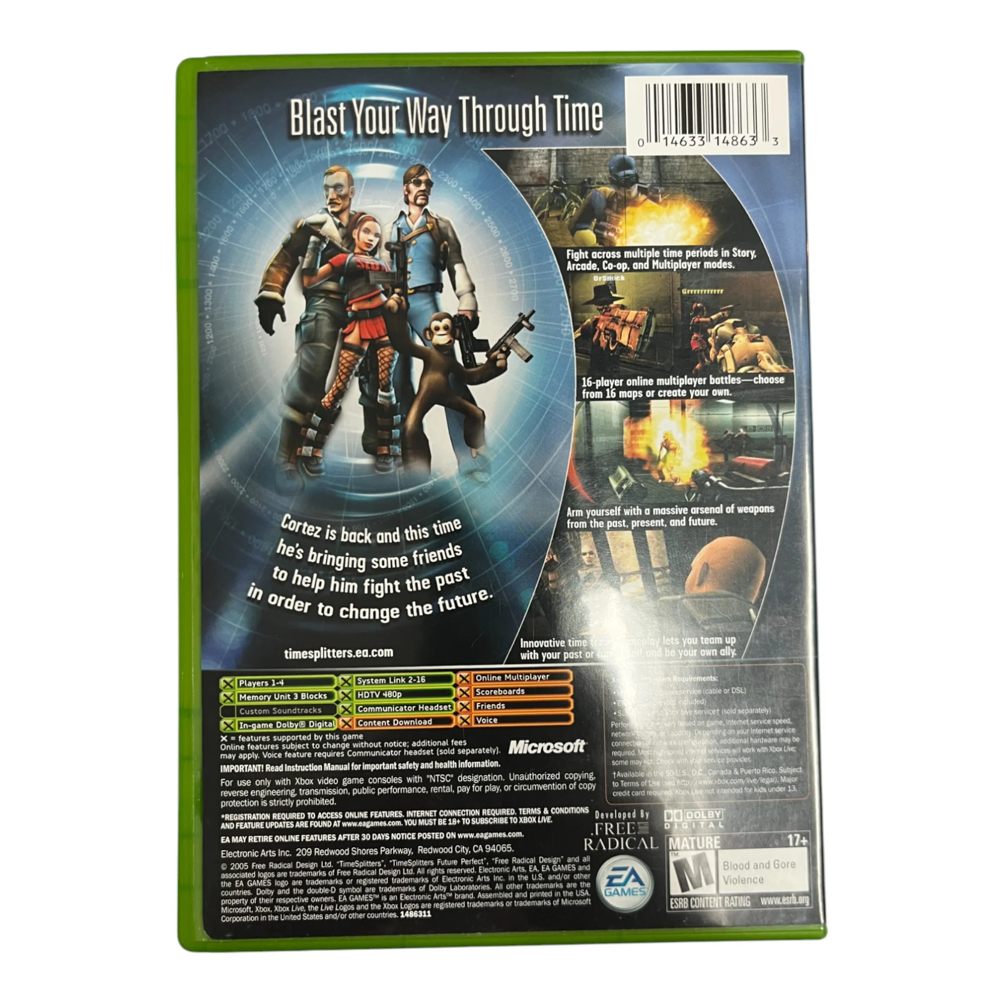 Time Splitters: Future Perfect (Xbox) - Image 2