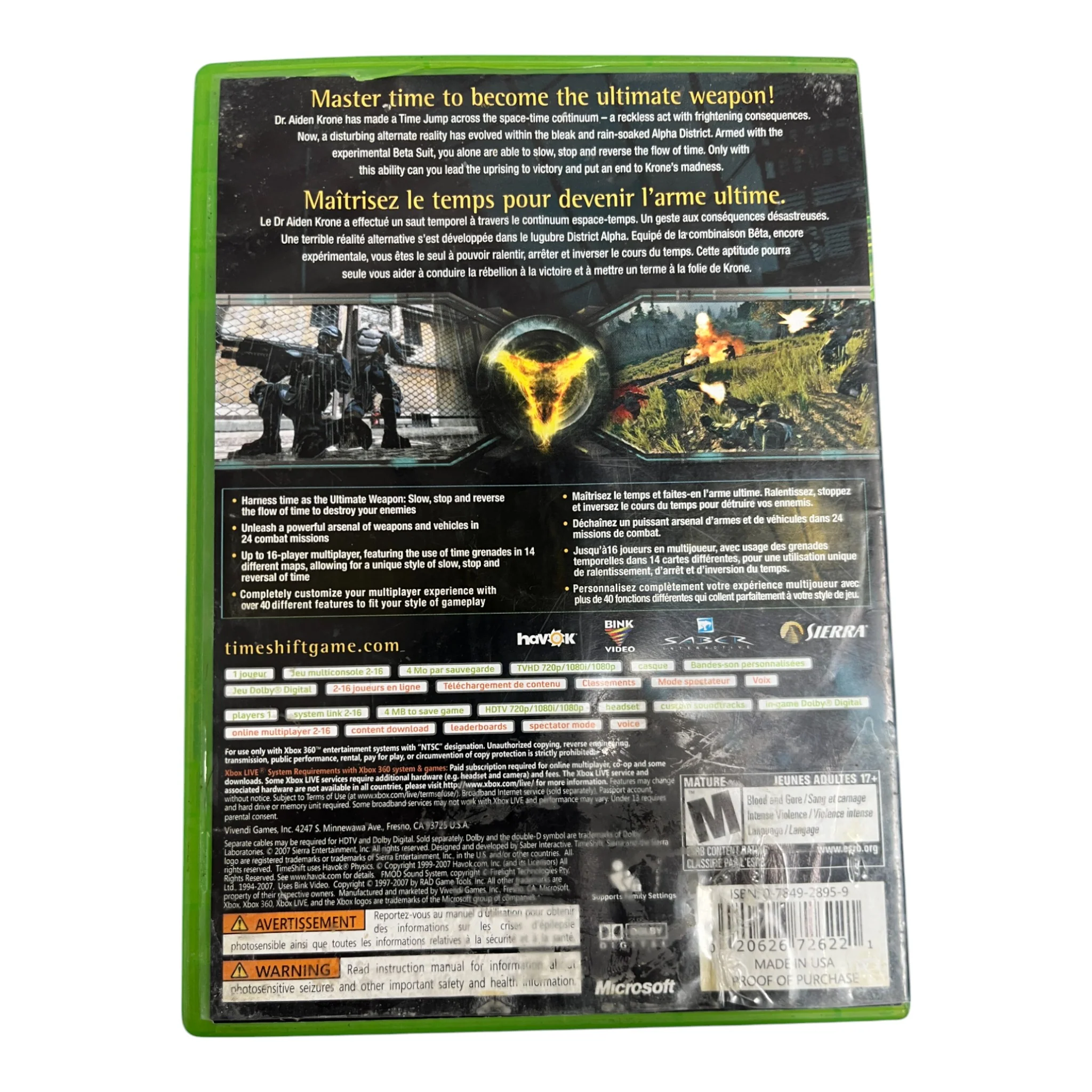 TimeShift (Xbox 360) - Image 2