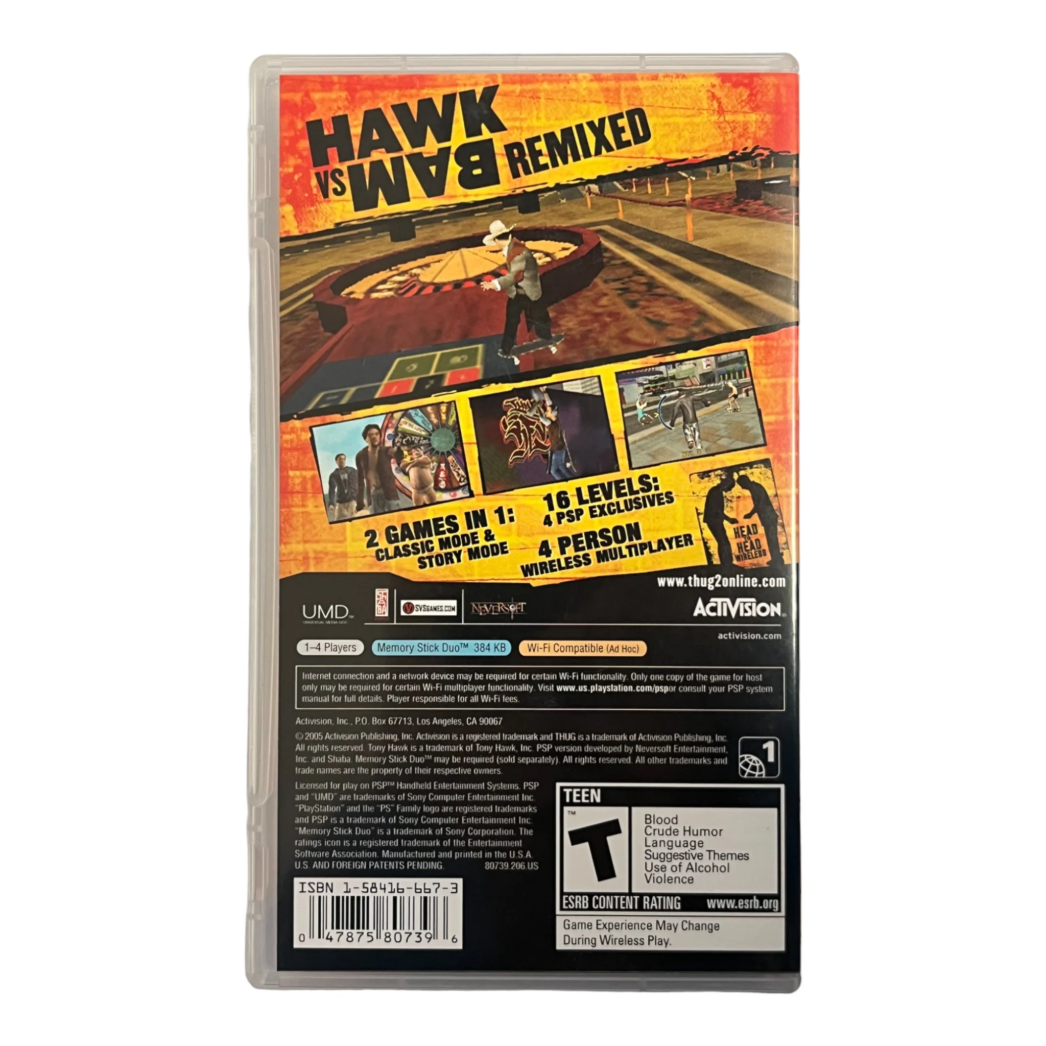 Tony Hawk Underground 2 Remix (PSP) - Image 2