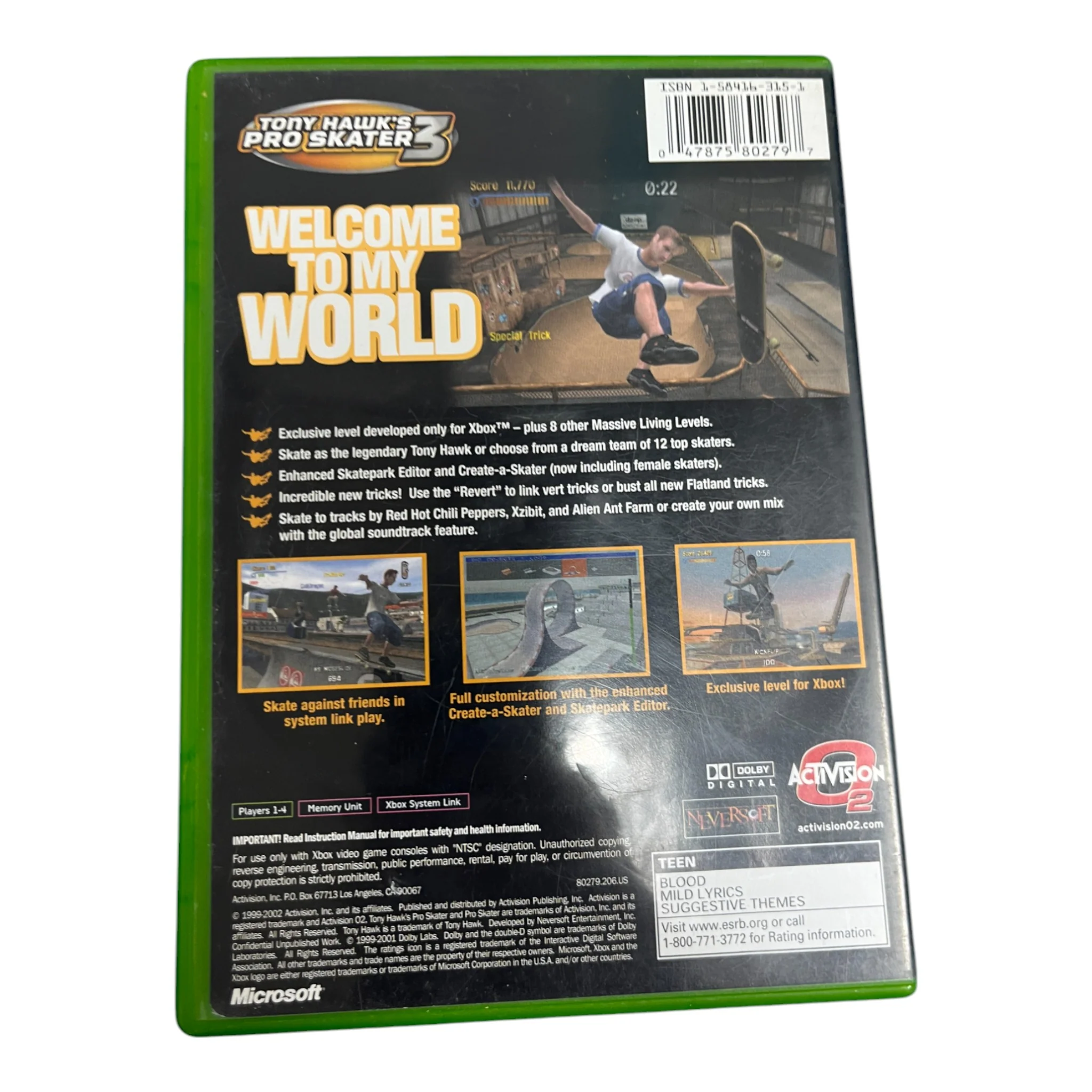 Tony Hawk's Pro Skater 3 (Xbox) - Image 2