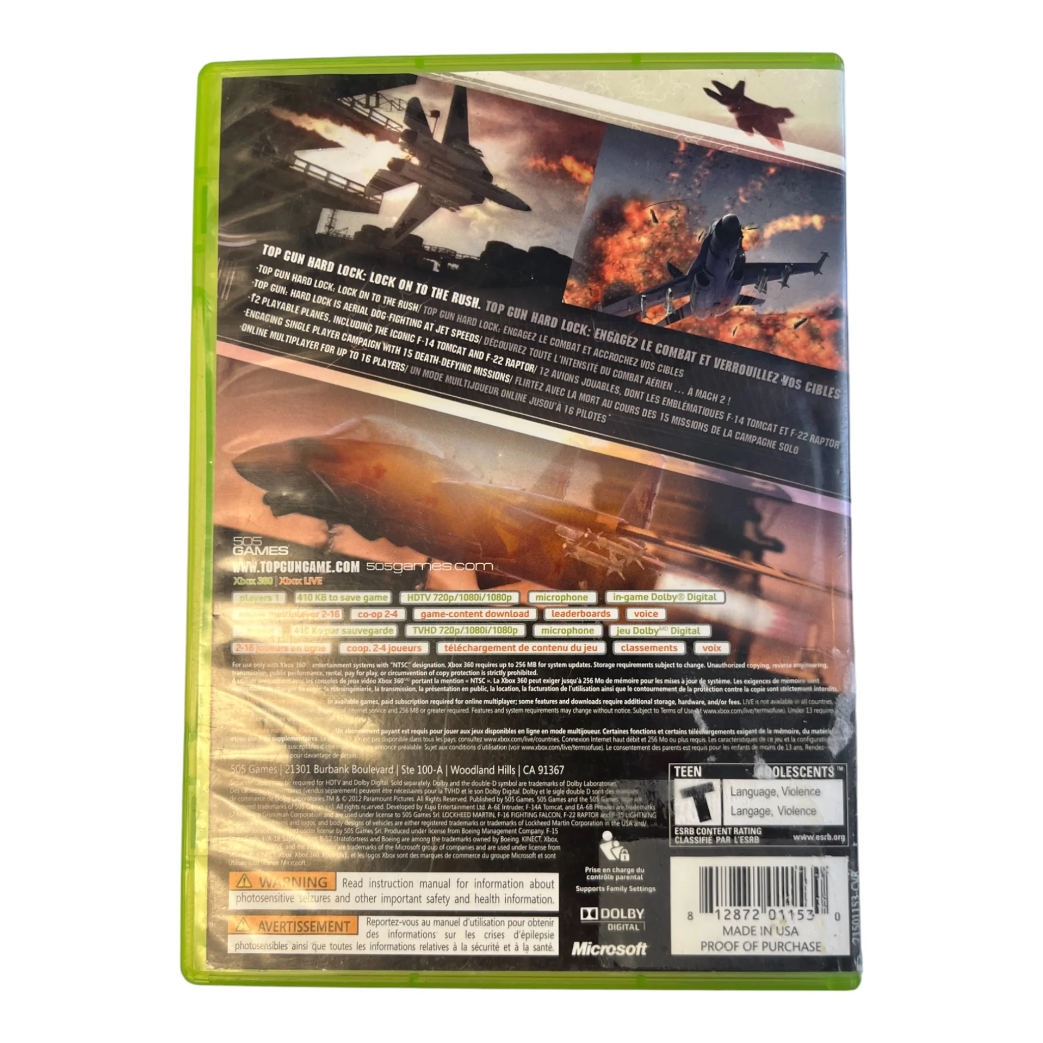 Top Gun Hardlock (Xbox360) - Image 2