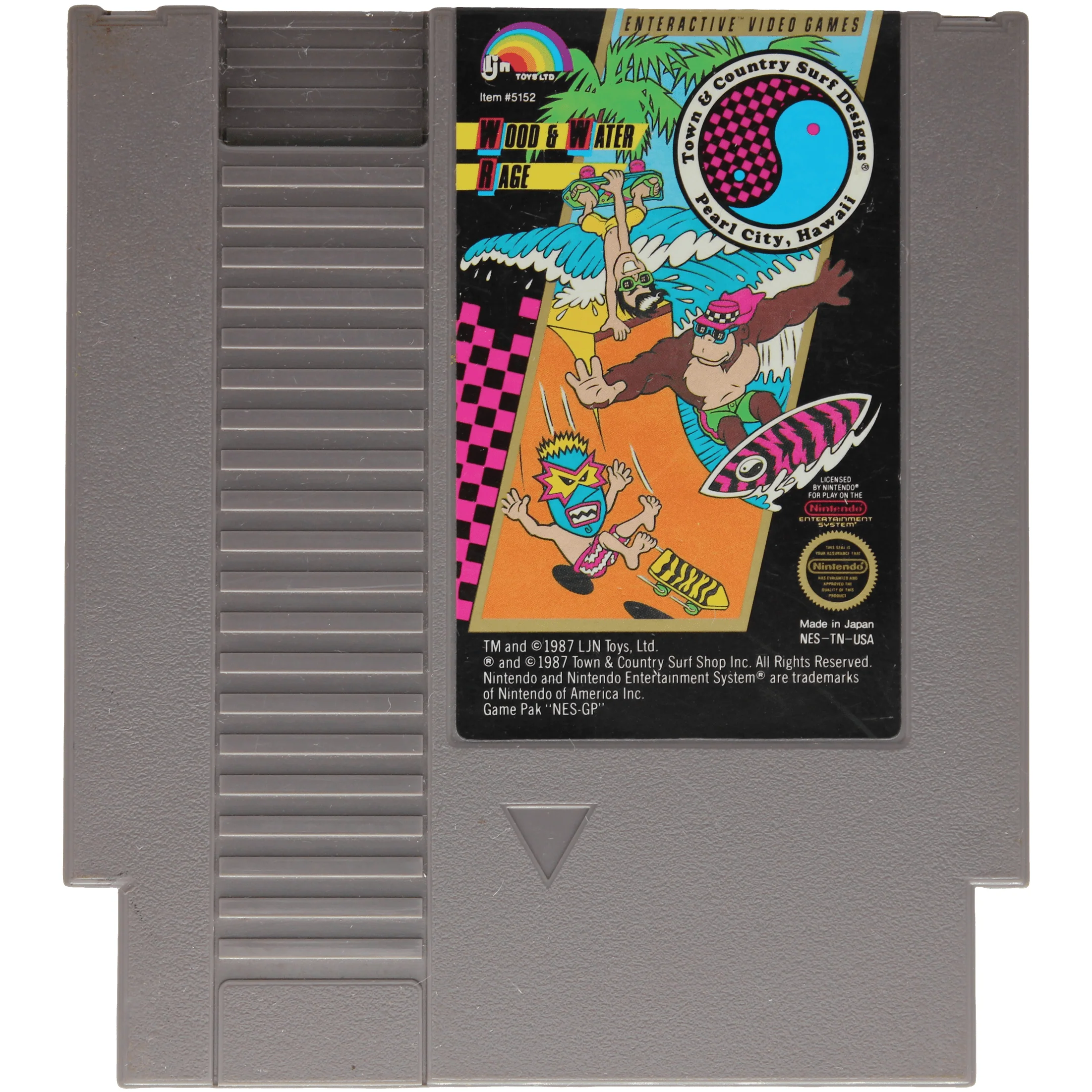 Town & Country Surf Designs: Wood And Water Rage (NES) - Image 2