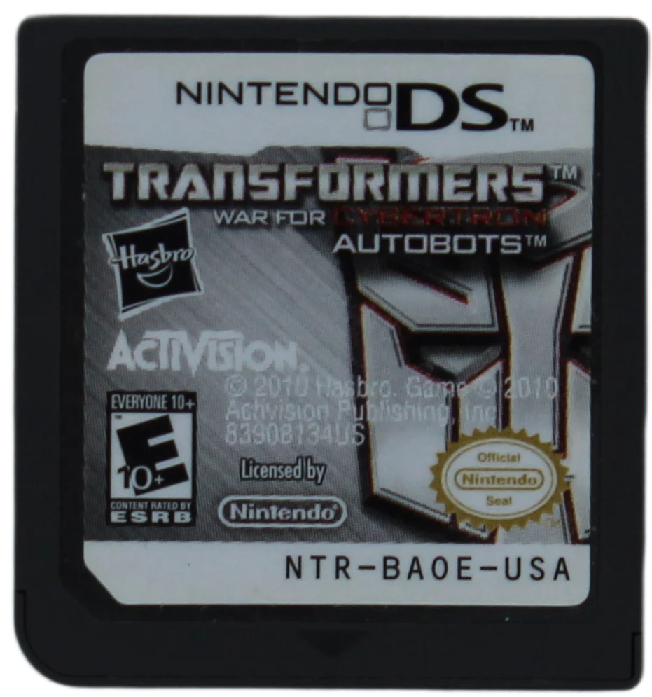 Transformers: War For Cybertron [Autobots] (DS)