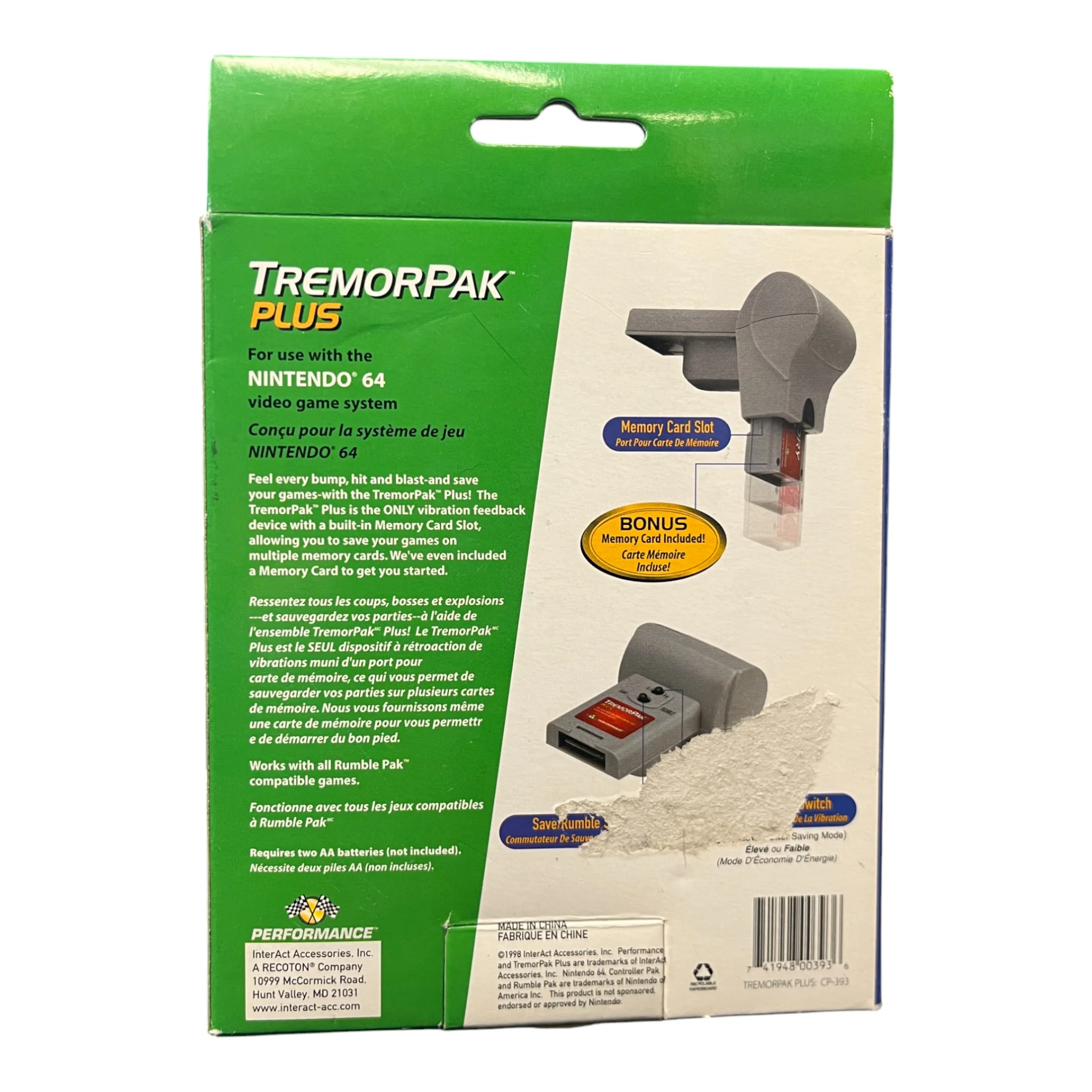 Tremor Pak Plus (N64) - Image 2