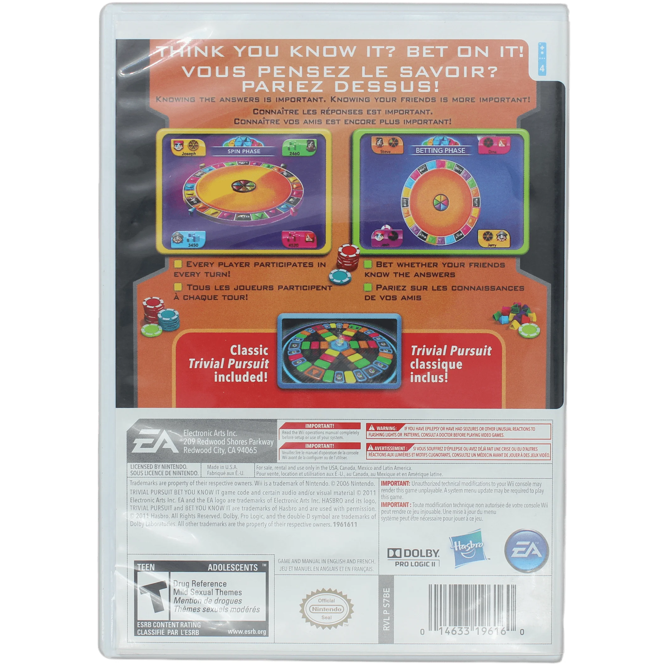 Trivial Pursuit: Bet You Know It (Wii) - Image 8