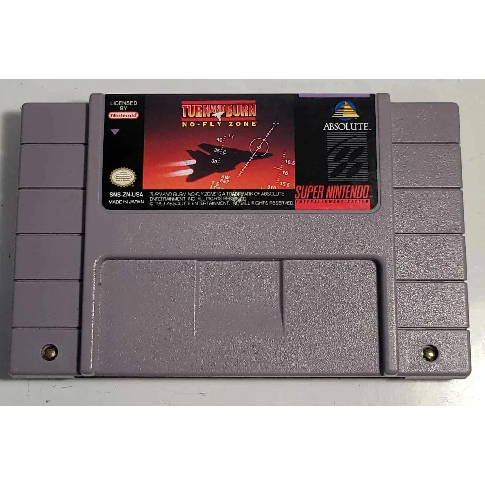 Turn and Burn No Fly Zone (SNES) - Image 2