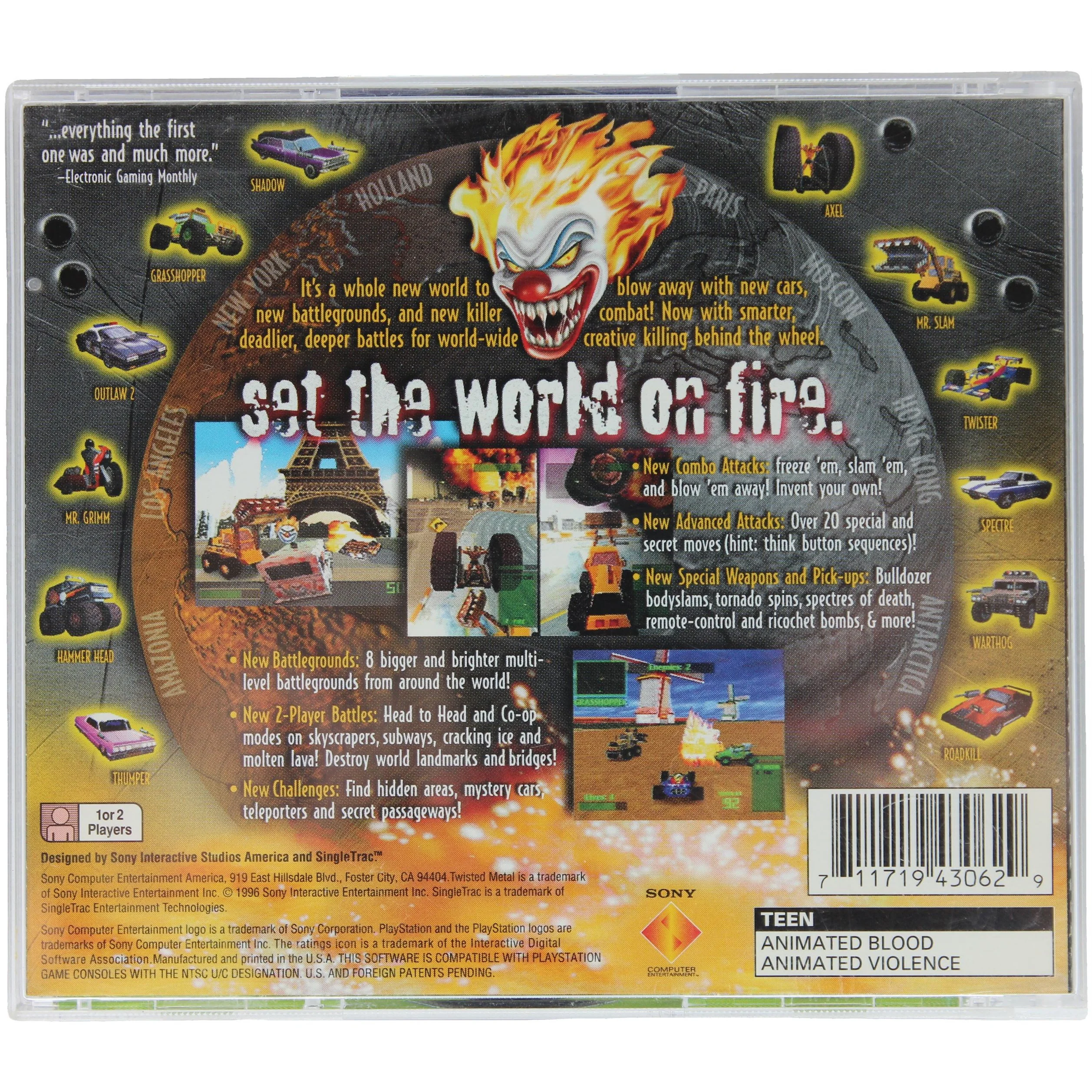 Twisted Metal 2 (PS1) - Image 3