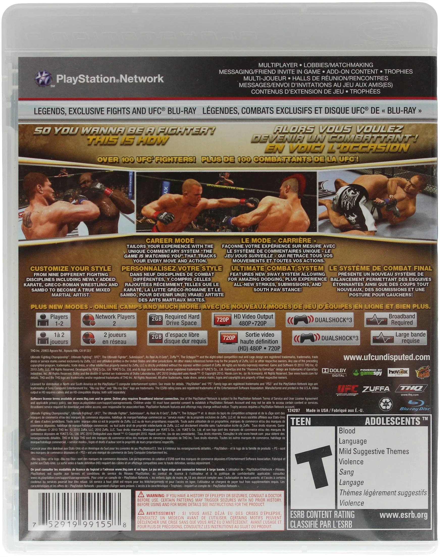 UFC Undisputed 2010 (PS3) - Image 2