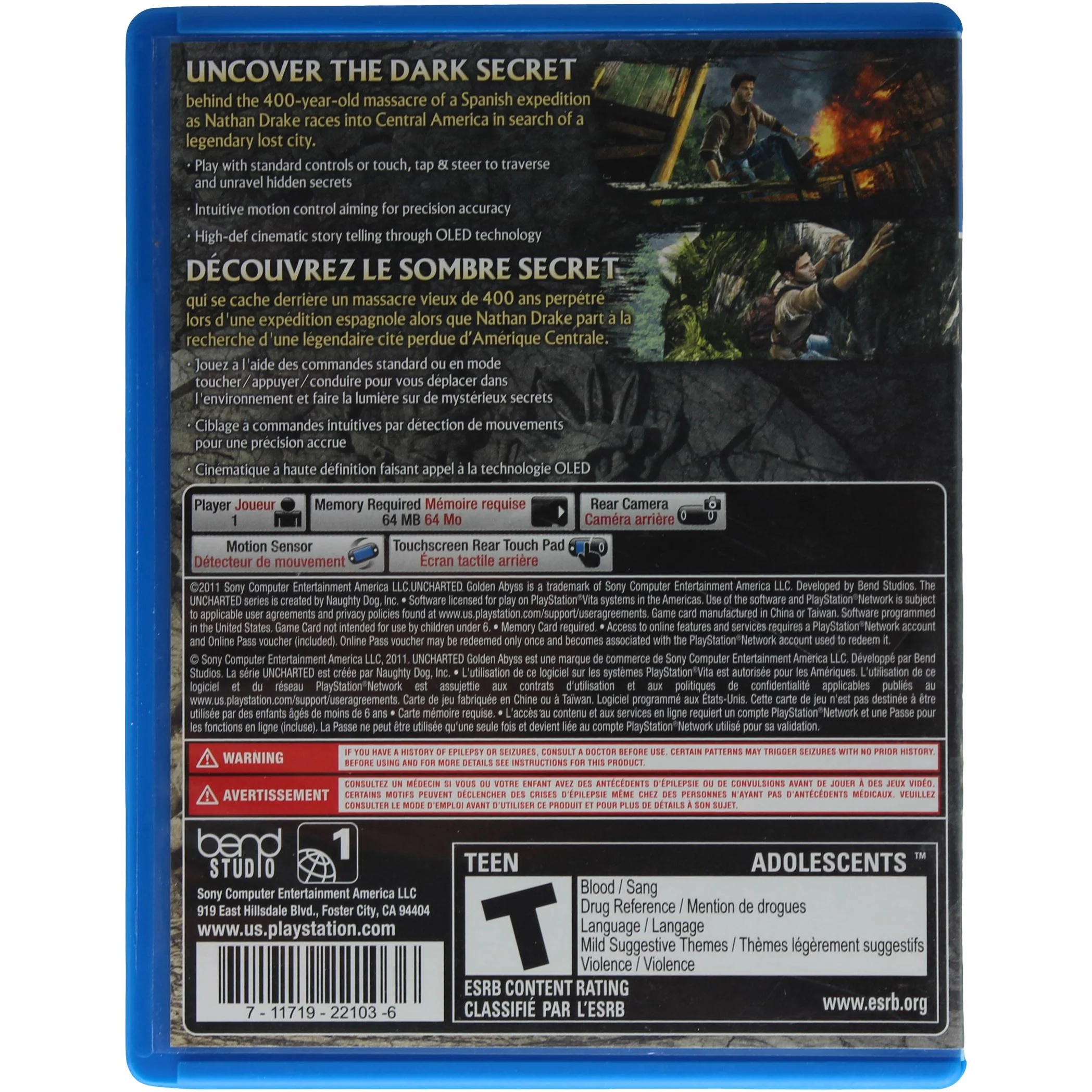 Uncharted: Golden Abyss (PSVita) - Image 3