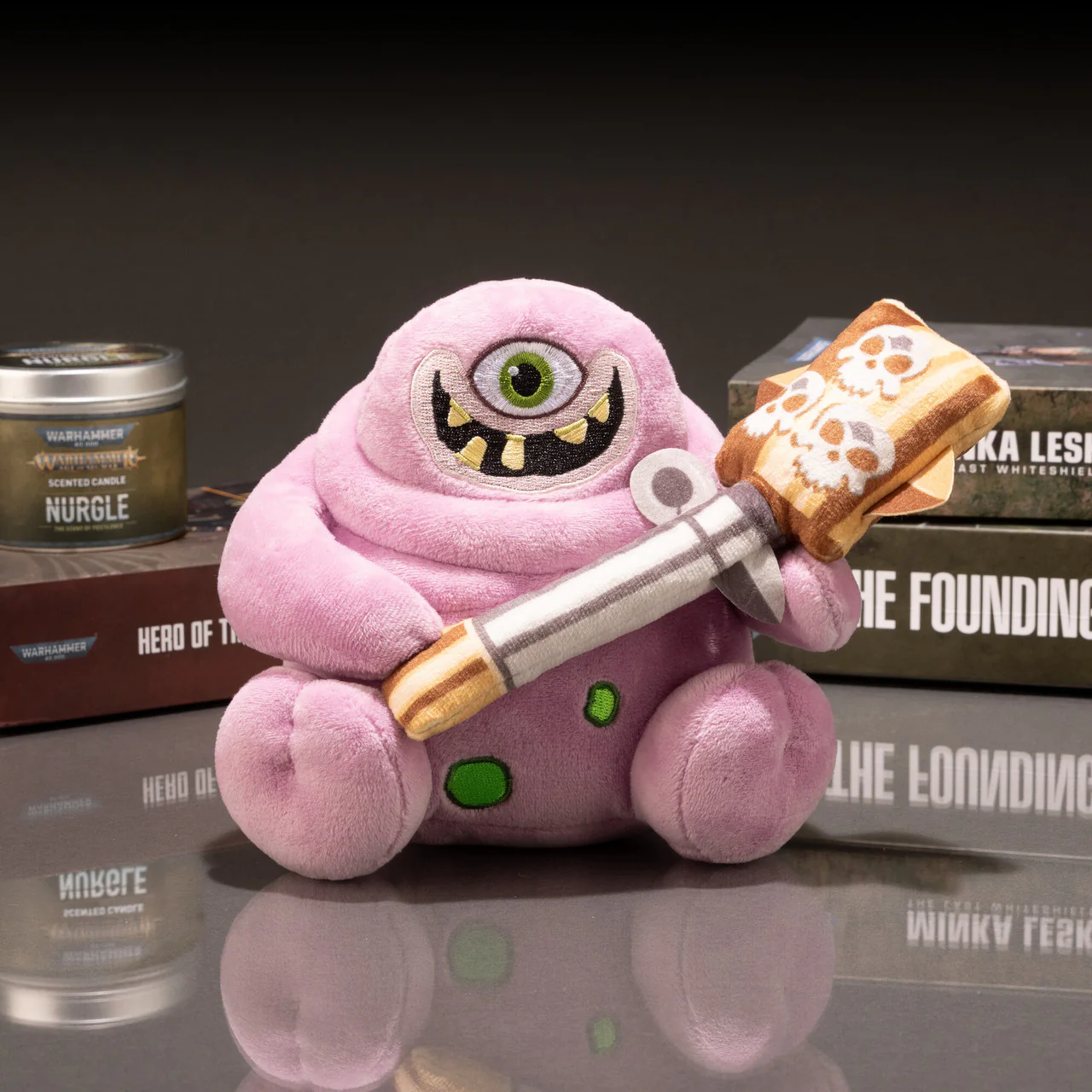 Warhammer 40,000 Grenade Nurgling – Collectible Plush – 6 Inch - Image 3