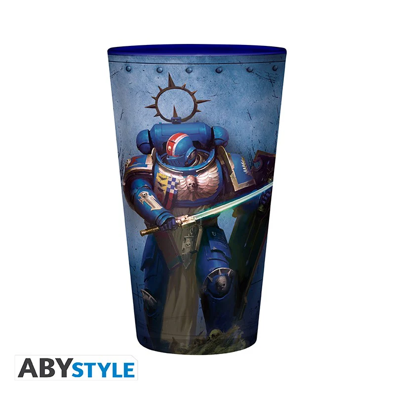 Warhammer 40K Ultramarine Glass (14oz) - Image 3